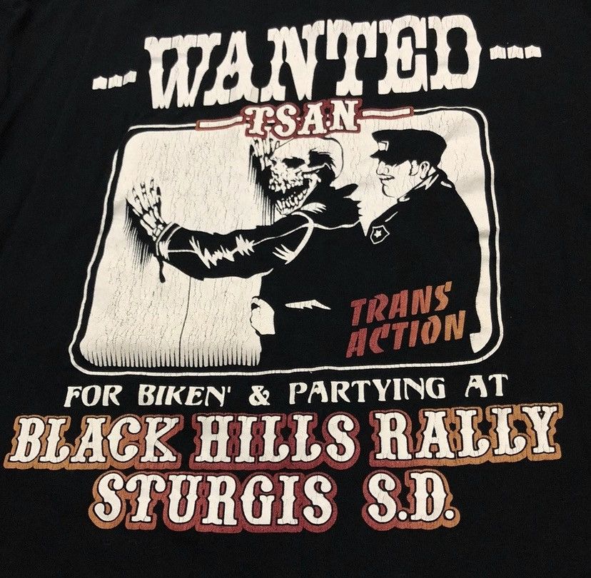 Japanese Brand wanted tsan sturgis tshirt japanese brand streetwear Size US L / EU 52-54 / 3 - 2 Thumbnail