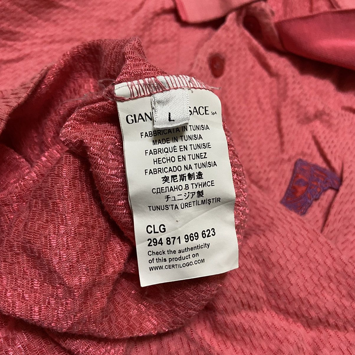 Versace Gianni versace polo shirt Size US M / EU 48-50 / 2 - 3 Thumbnail