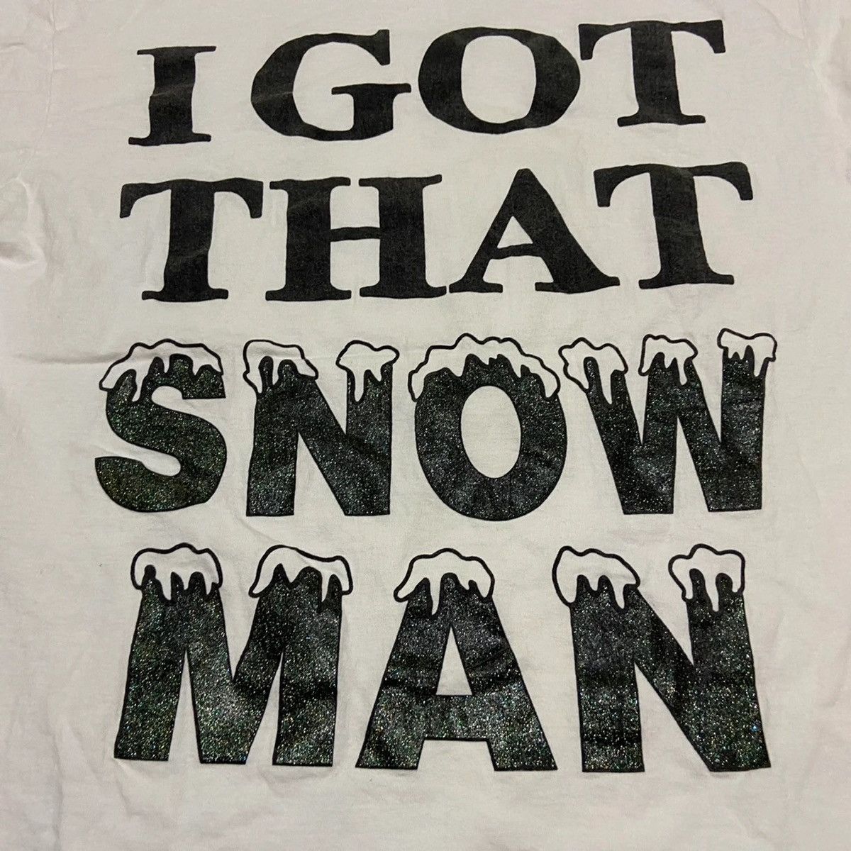 Rap Tees Vintage snow man tshirt Size US L / EU 52-54 / 3 - 4 Thumbnail