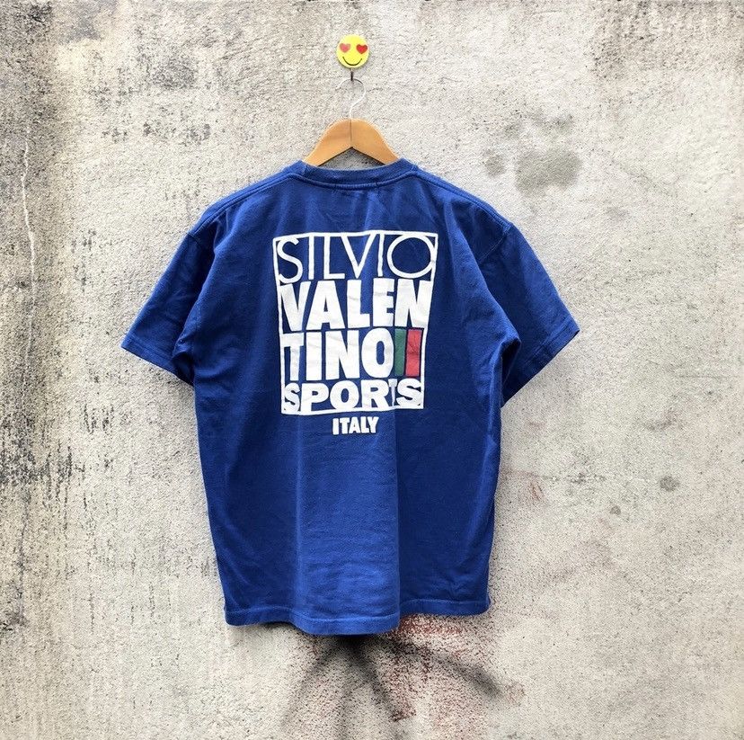 Valentino Vintage 90s silvio valentino paris tshirt Size US L / EU 52-54 / 3 - 1 Thumbnail