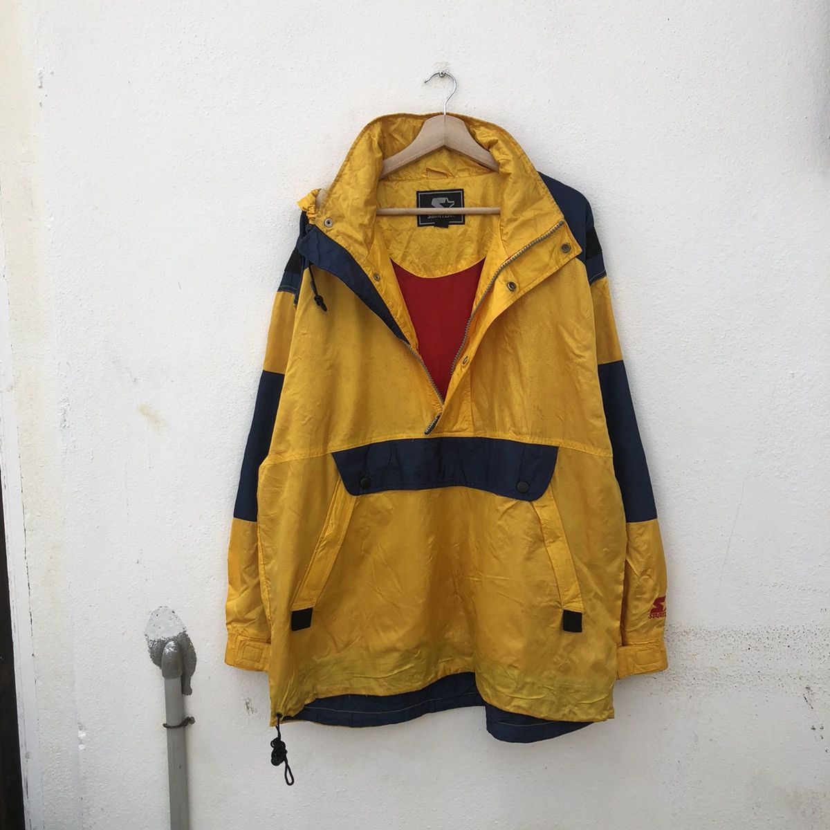 Japanese Brand VINTAGE STARTER ANORAK COACH JACKET RARE COLOUR Size US XL / EU 56 / 4 - 12 Thumbnail