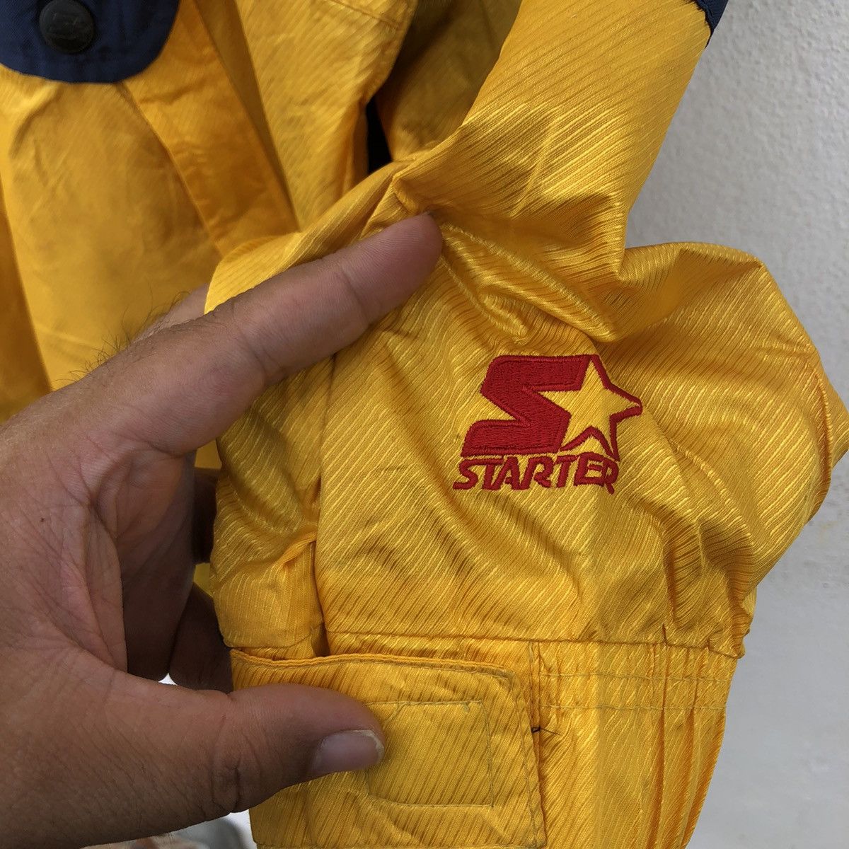 Japanese Brand VINTAGE STARTER ANORAK COACH JACKET RARE COLOUR Size US XL / EU 56 / 4 - 7 Thumbnail