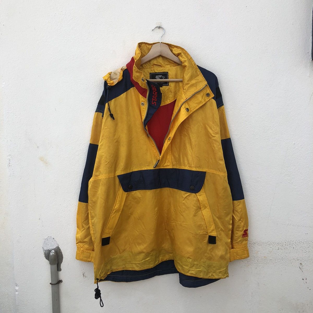 Japanese Brand VINTAGE STARTER ANORAK COACH JACKET RARE COLOUR Size US XL / EU 56 / 4 - 14 Thumbnail