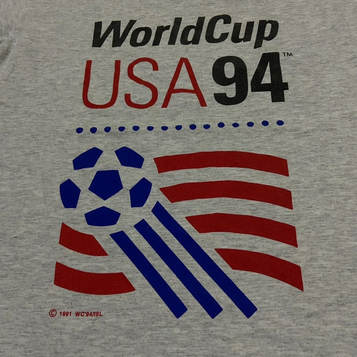 Vintage Vintage 90s world cup usa 94 tshirt Size US M / EU 48-50 / 2 - 2 Thumbnail