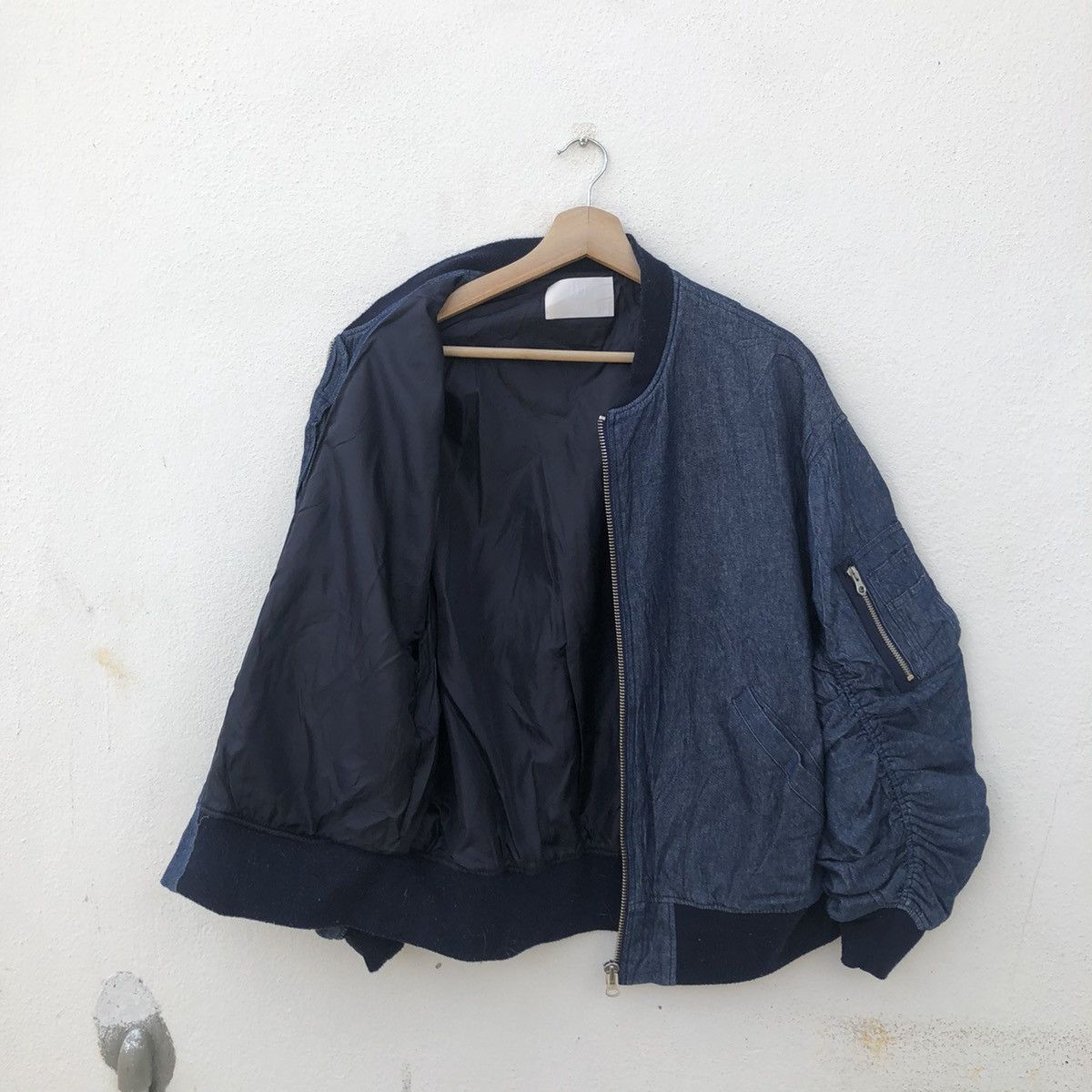 Japanese Brand IDENTITY IDEA BY URBAN RESEARCH DENIM BOMBER JACKET Size US M / EU 48-50 / 2 - 2 Thumbnail