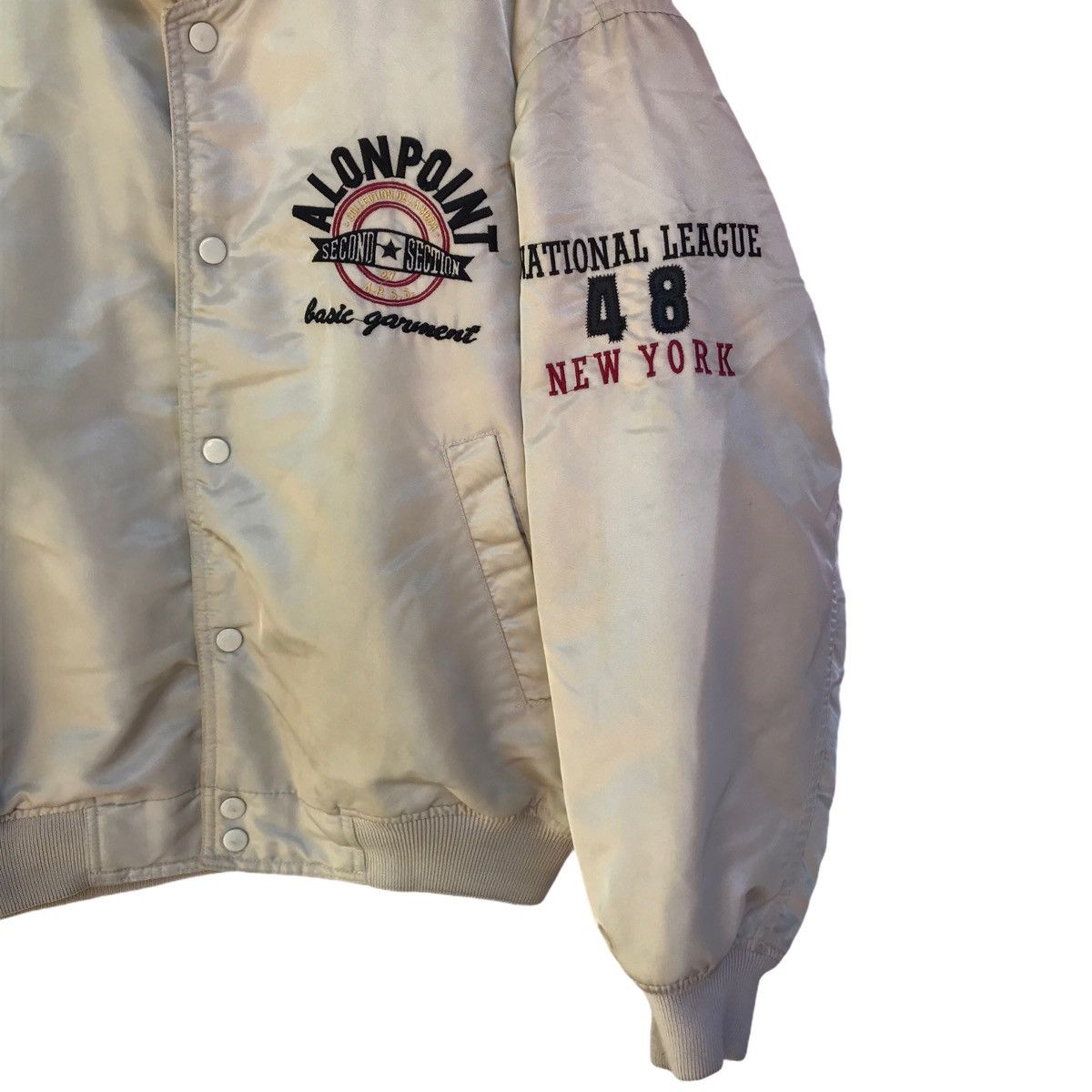 MLB × Nutmeg Vintage Dallas Varsity Jacket Professional New York Dallas Size US M / EU 48-50 / 2 - 6 Thumbnail