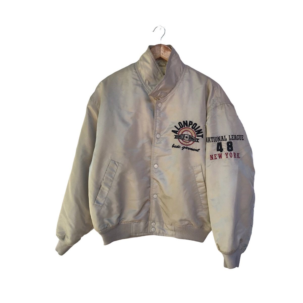 MLB × Nutmeg Vintage Dallas Varsity Jacket Professional New York Dallas Size US M / EU 48-50 / 2 - 2 Thumbnail