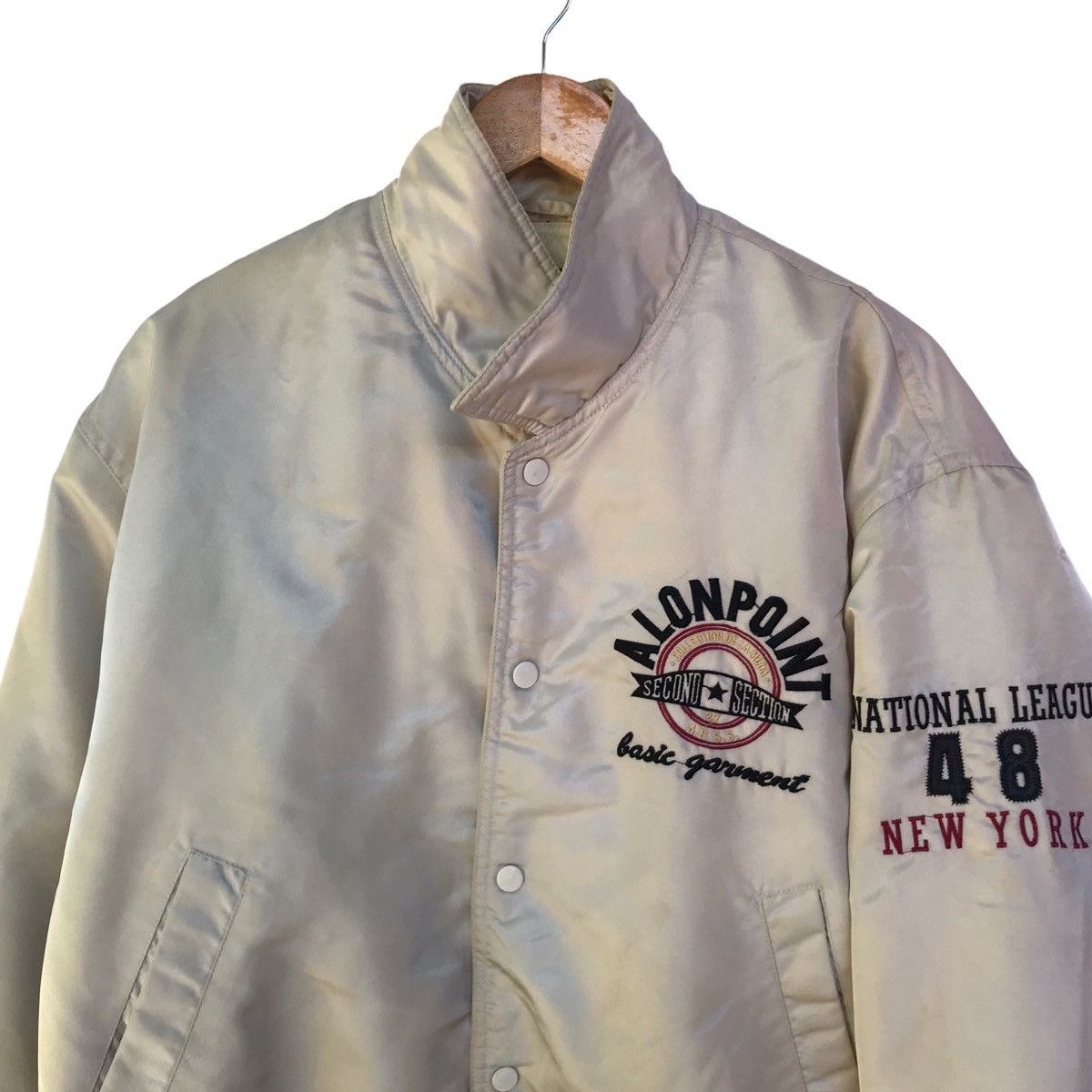 MLB × Nutmeg Vintage Dallas Varsity Jacket Professional New York Dallas Size US M / EU 48-50 / 2 - 4 Thumbnail