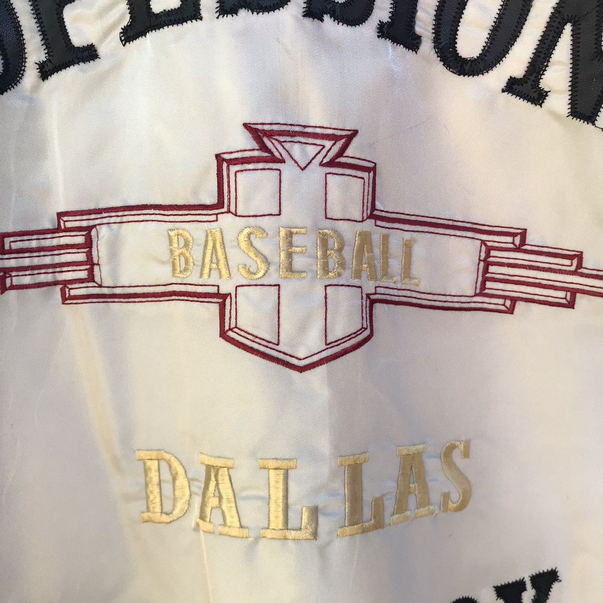 MLB × Nutmeg Vintage Dallas Varsity Jacket Professional New York Dallas Size US M / EU 48-50 / 2 - 11 Thumbnail