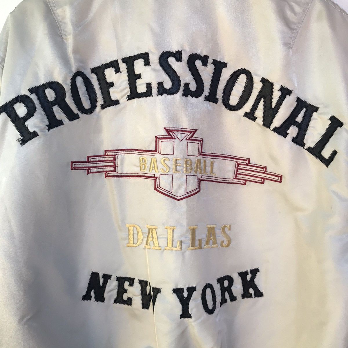 MLB × Nutmeg Vintage Dallas Varsity Jacket Professional New York Dallas Size US M / EU 48-50 / 2 - 10 Thumbnail