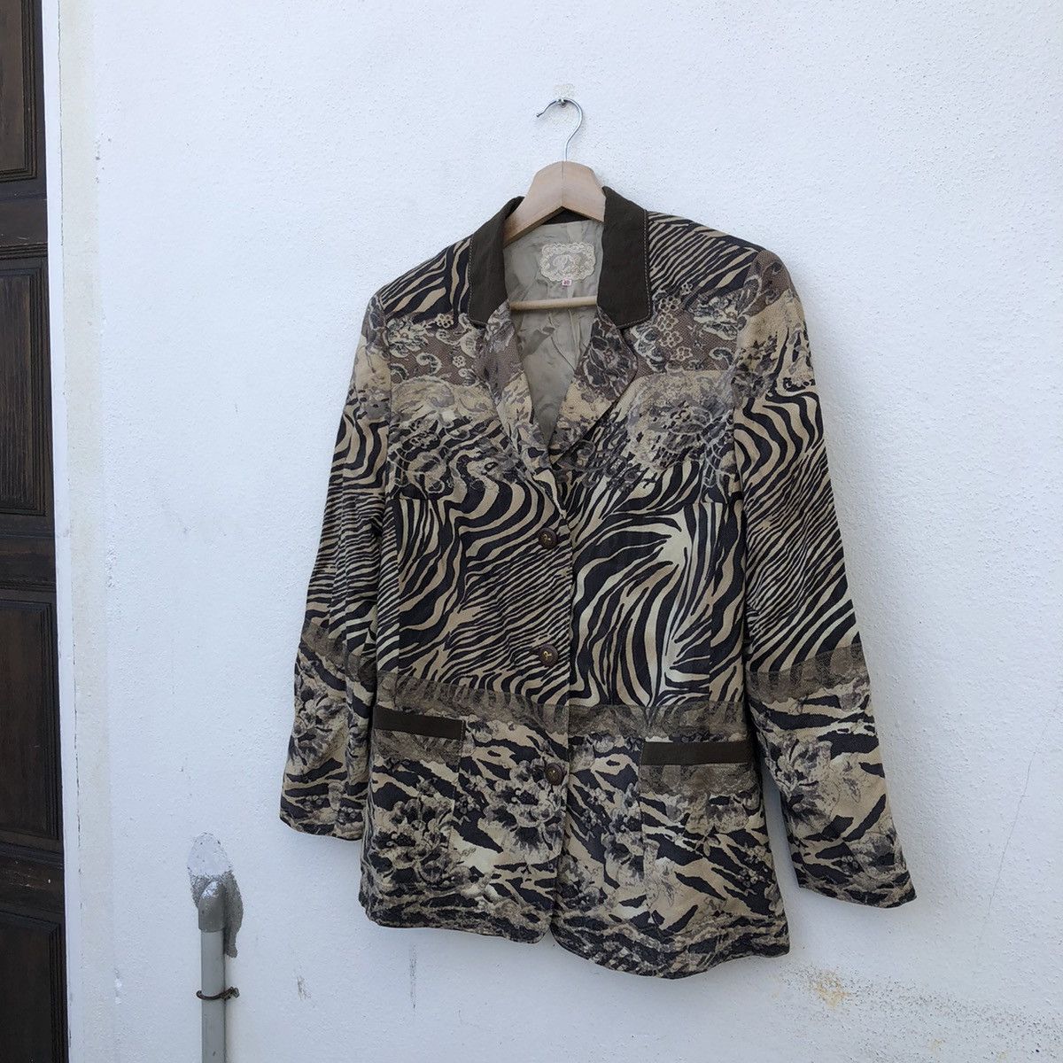 Japanese Brand RARE DESIGN FULL PRINT JACKET BY ROSSE JAPANESE BRAND Size US S / EU 44-46 / 1 - 2 Thumbnail