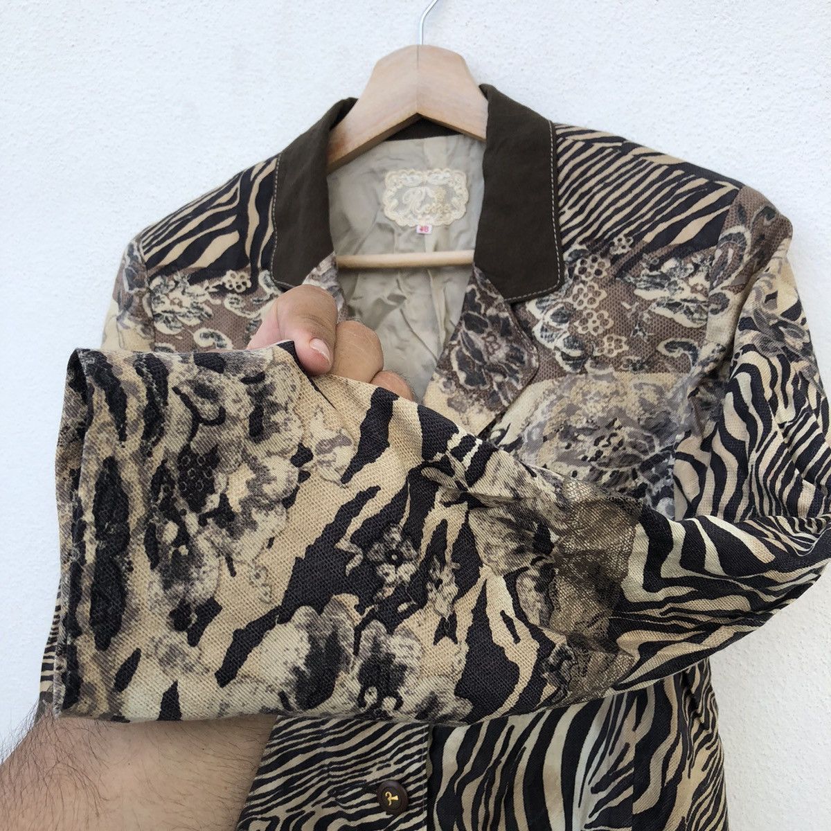 Japanese Brand RARE DESIGN FULL PRINT JACKET BY ROSSE JAPANESE BRAND Size US S / EU 44-46 / 1 - 9 Thumbnail