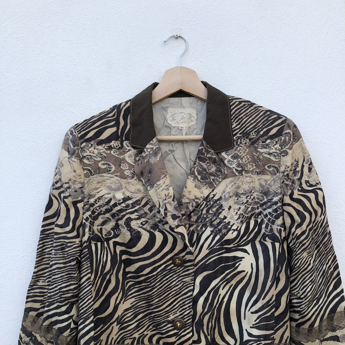 Japanese Brand RARE DESIGN FULL PRINT JACKET BY ROSSE JAPANESE BRAND Size US S / EU 44-46 / 1 - 3 Thumbnail