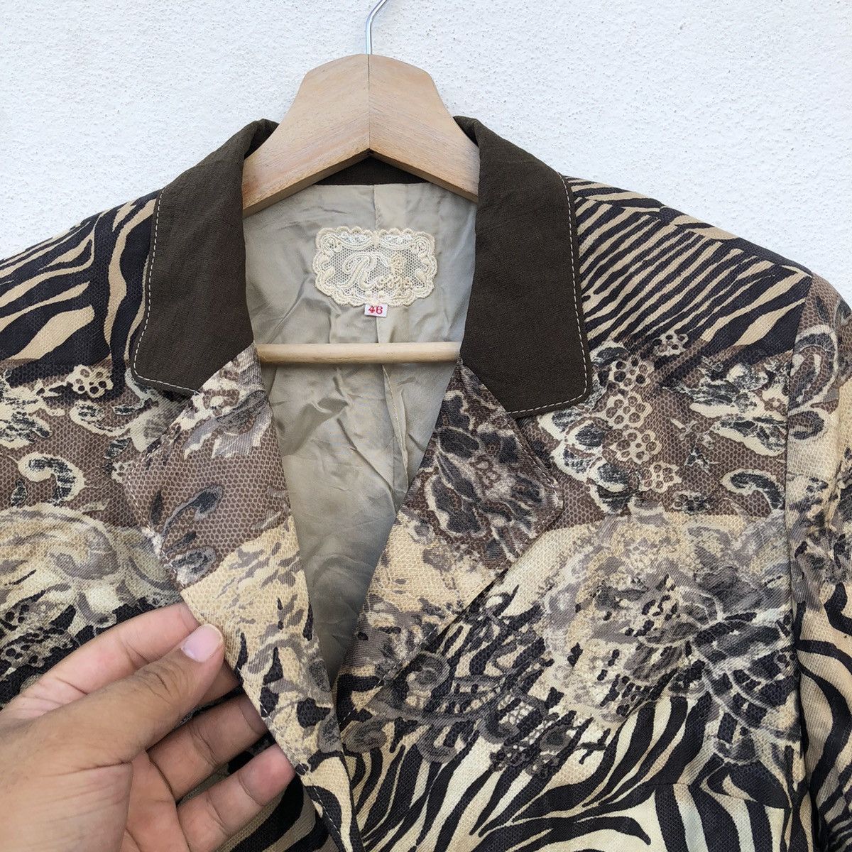 Japanese Brand RARE DESIGN FULL PRINT JACKET BY ROSSE JAPANESE BRAND Size US S / EU 44-46 / 1 - 5 Thumbnail