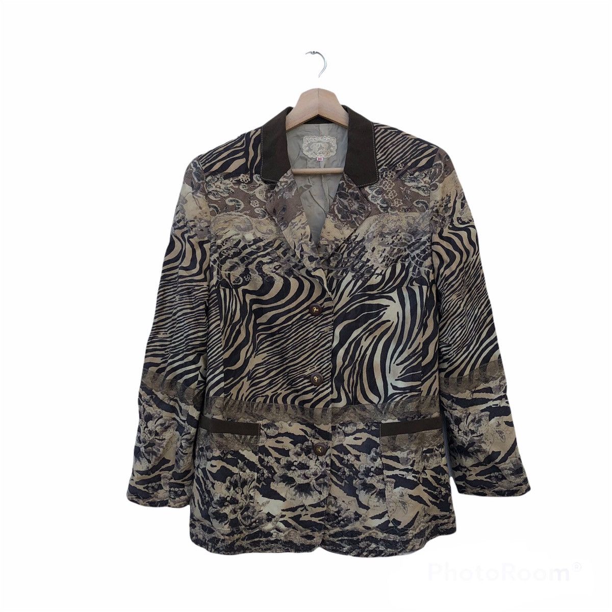Japanese Brand RARE DESIGN FULL PRINT JACKET BY ROSSE JAPANESE BRAND Size US S / EU 44-46 / 1 - 1 Thumbnail
