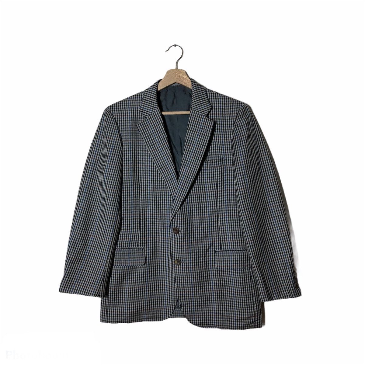 Burberry BURBERRY CASUAL COAT TARTAN DESIGN Size US M / EU 48-50 / 2 - 2 Thumbnail