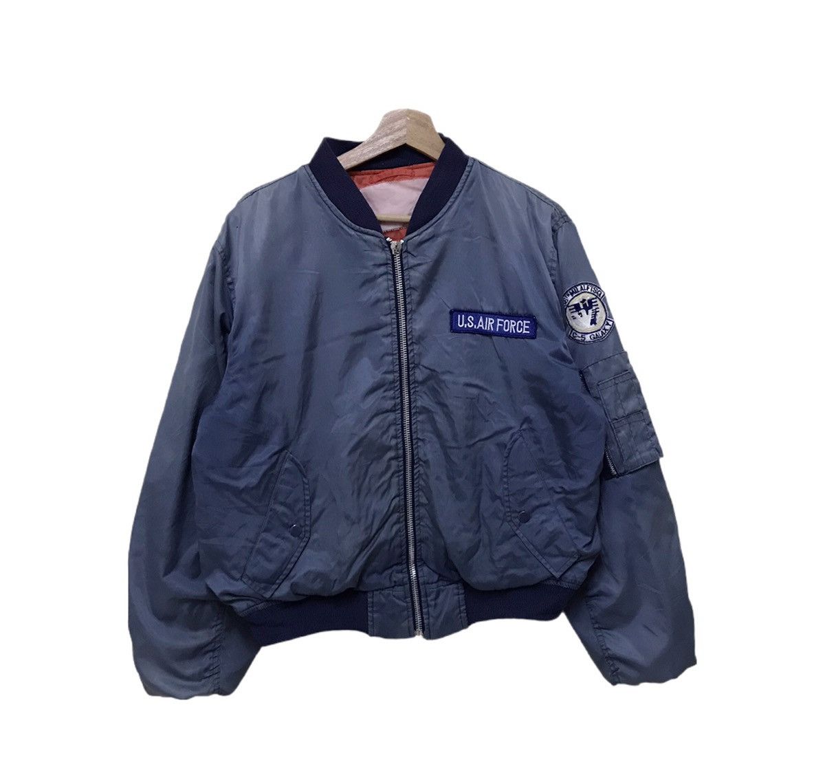 Vintage Vintage Military US Air Force Bomber Jacket Size US L / EU 52-54 / 3 - 5 Thumbnail