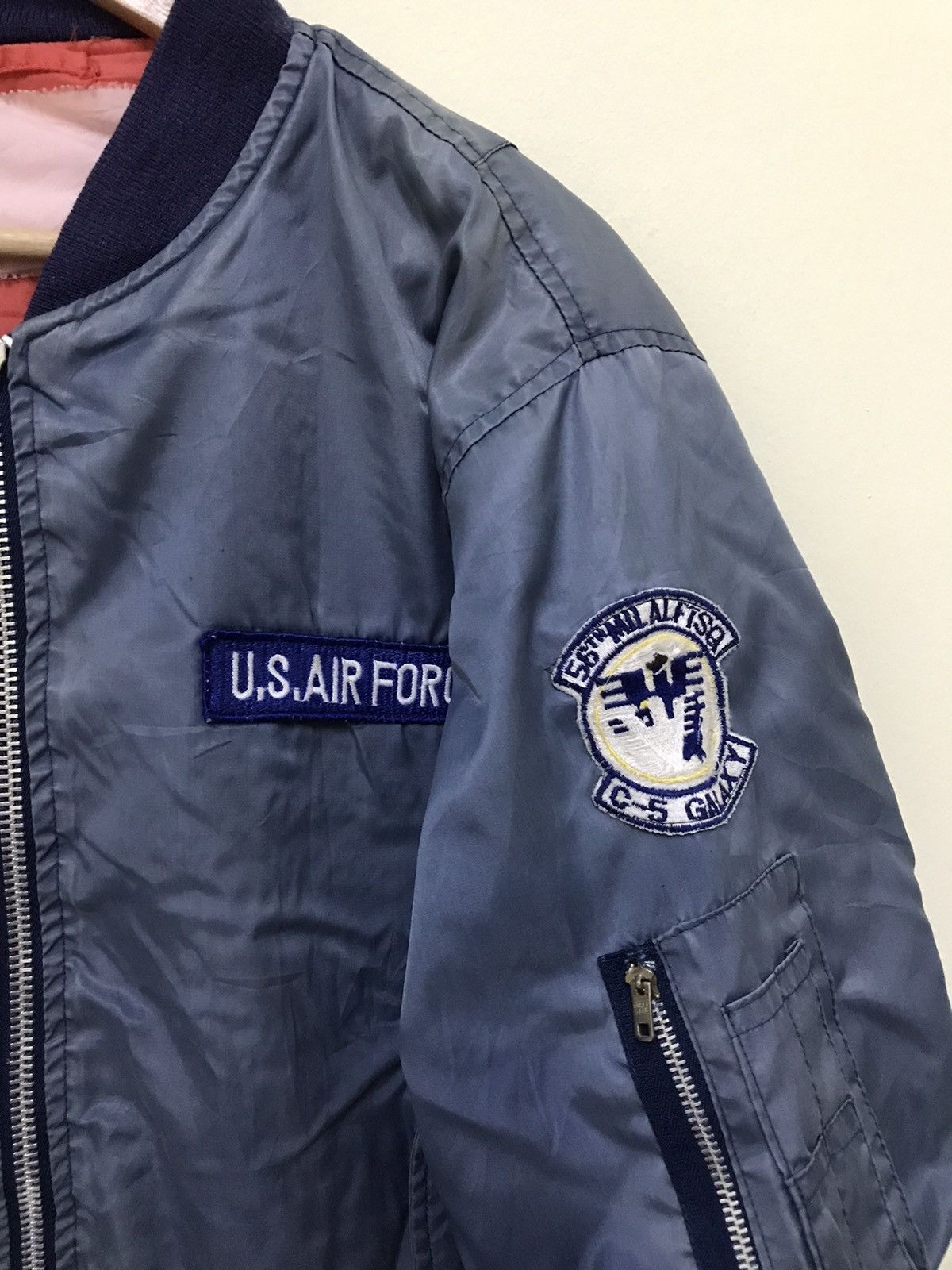 Vintage Vintage Military US Air Force Bomber Jacket Size US L / EU 52-54 / 3 - 7 Thumbnail
