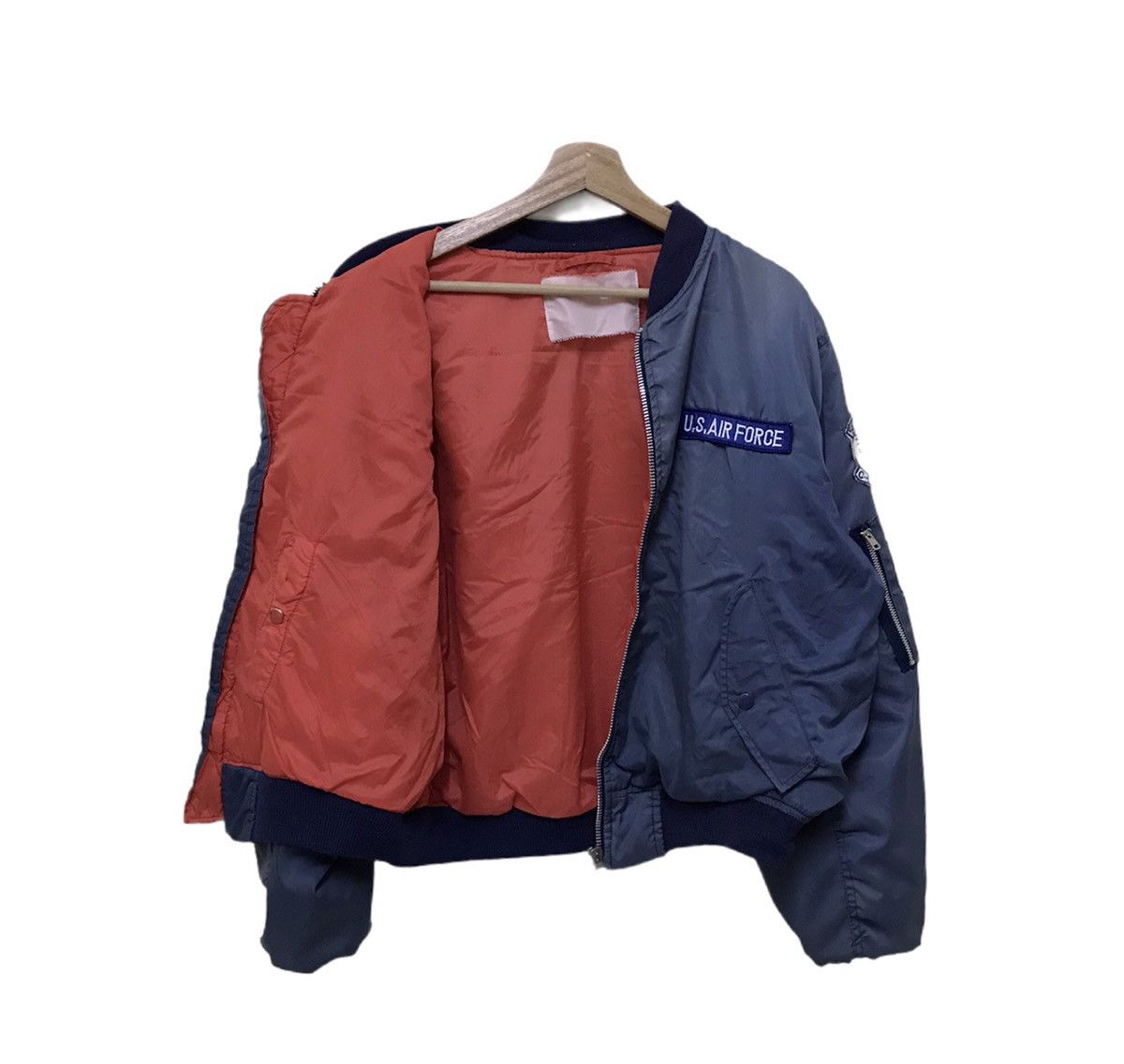 Vintage Vintage Military US Air Force Bomber Jacket Size US L / EU 52-54 / 3 - 4 Thumbnail