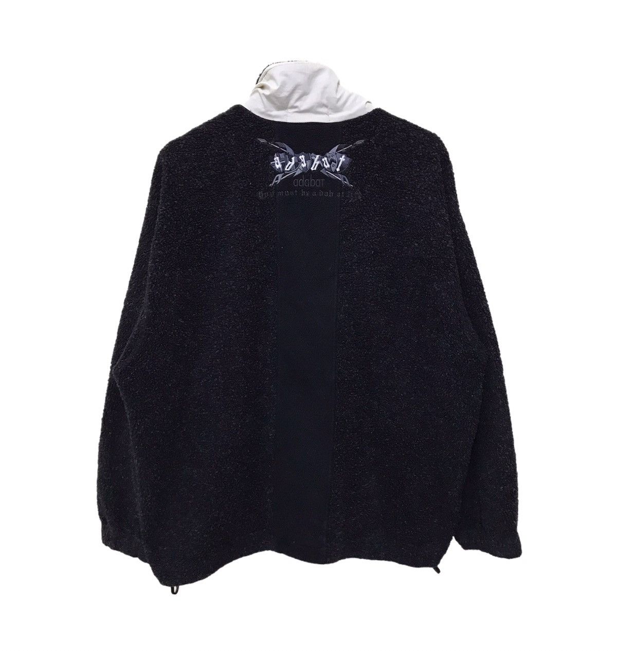 Japanese Brand Vintage Japanese Japan Adabat Fleece Hoodie Jacket Spellout Size US L / EU 52-54 / 3 - 4 Thumbnail
