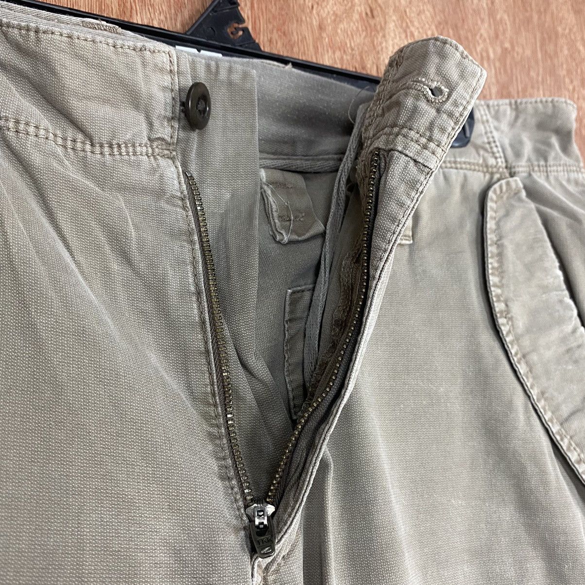 Japanese Brand D Uniqlo Brown faded Multipocket Cargo Pants #1950 Size US 33 - 6 Thumbnail