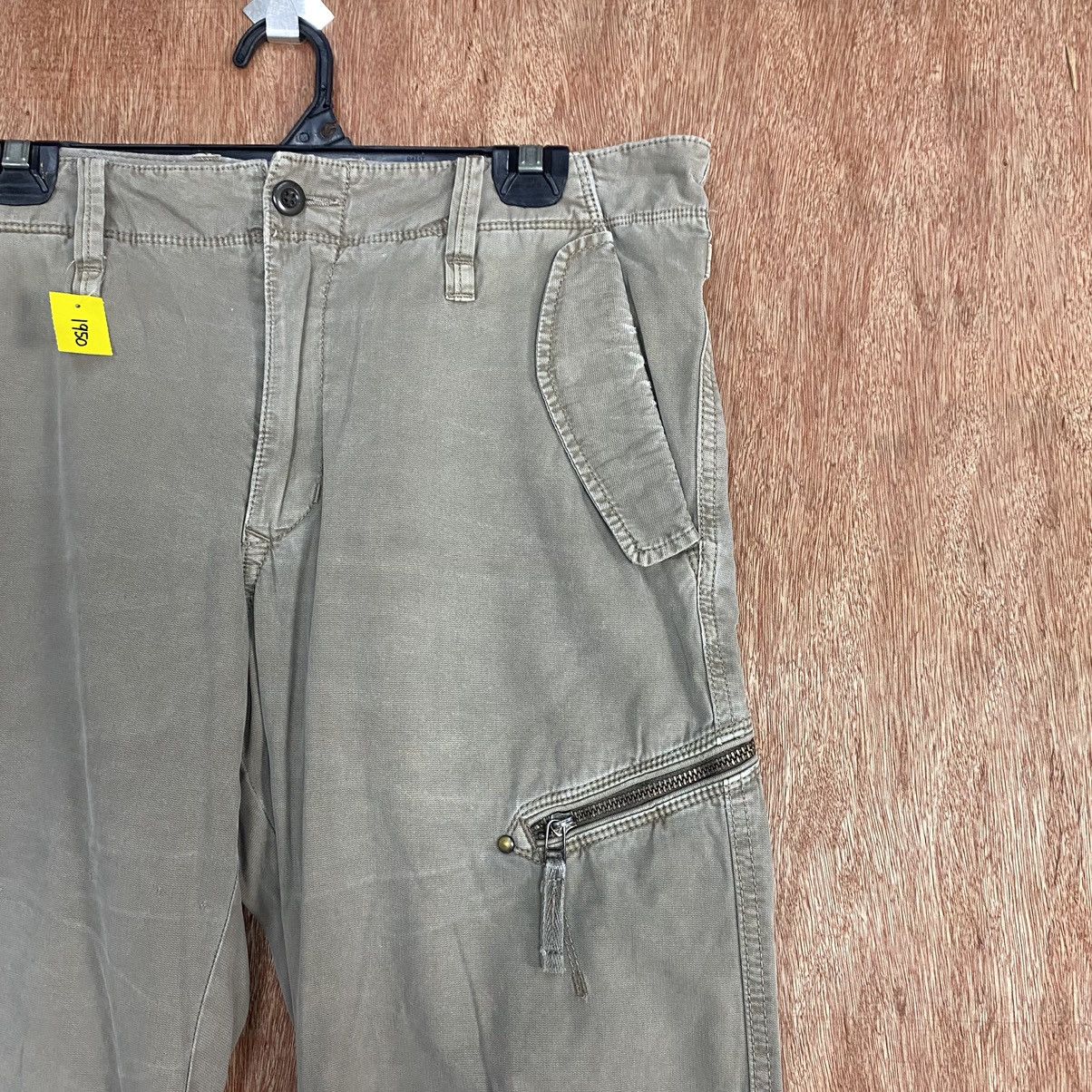 Japanese Brand D Uniqlo Brown faded Multipocket Cargo Pants #1950 Size US 33 - 4 Thumbnail