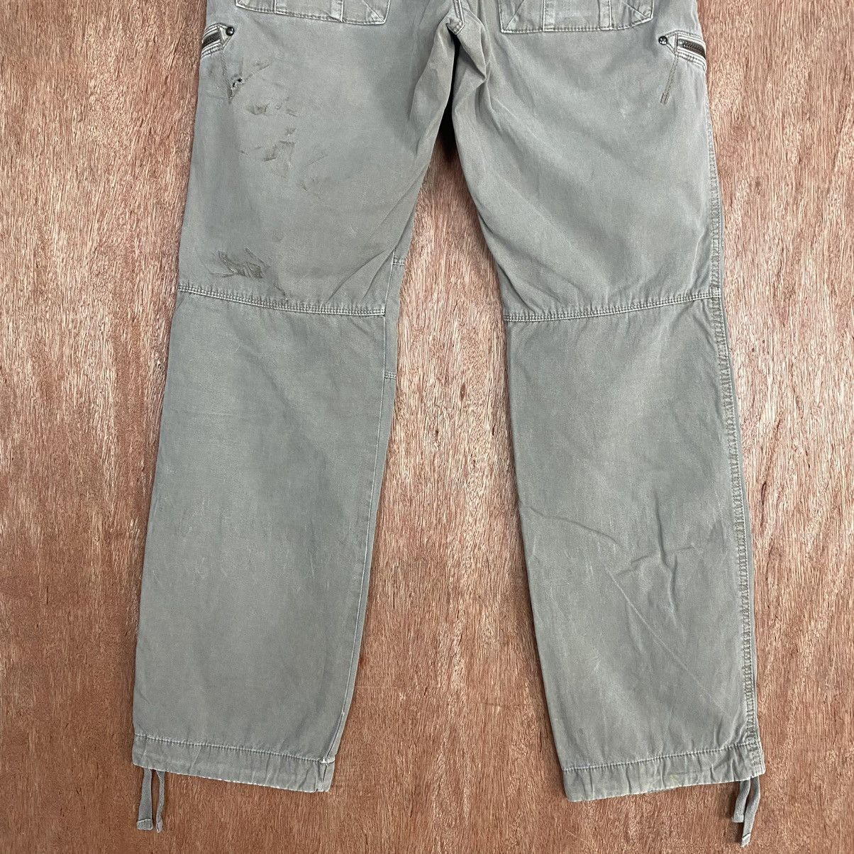 Japanese Brand D Uniqlo Brown faded Multipocket Cargo Pants #1950 Size US 33 - 10 Thumbnail