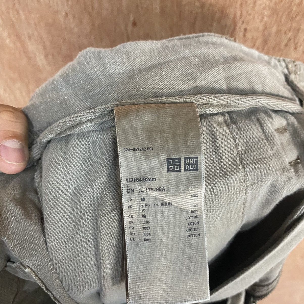 Japanese Brand D Uniqlo Brown faded Multipocket Cargo Pants #1950 Size US 33 - 13 Thumbnail