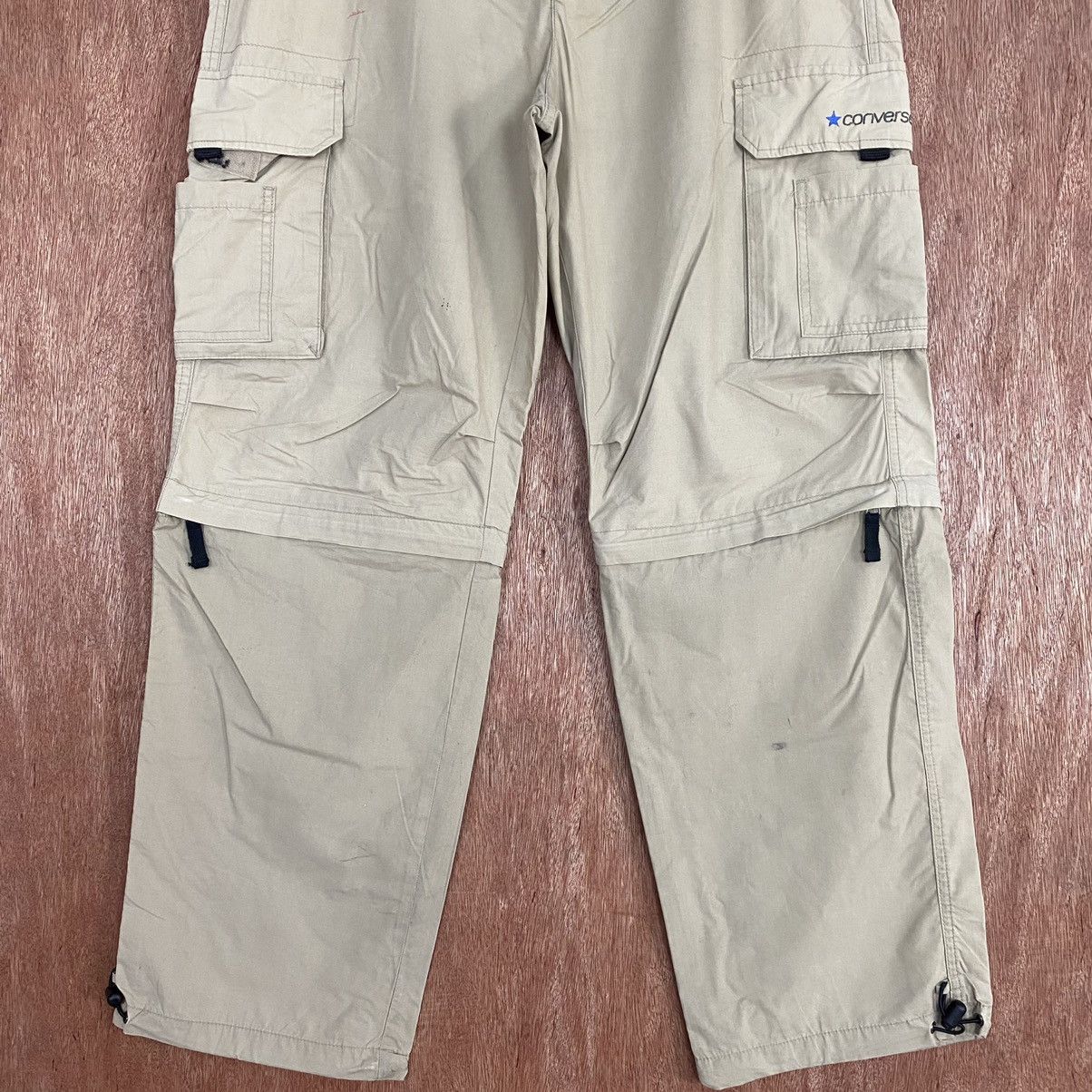 Converse Converse Brown hiking Multipocket Cargo Pants #c800 Size US 35 - 3 Thumbnail