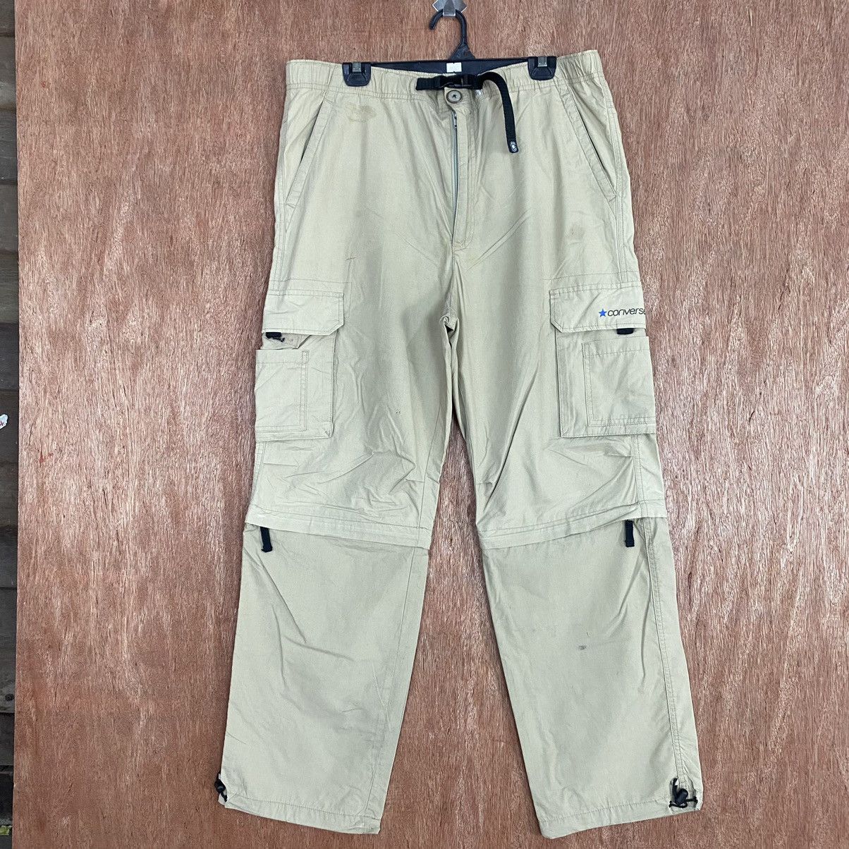 Converse Converse Brown hiking Multipocket Cargo Pants #c800 Size US 35 - 1 Thumbnail
