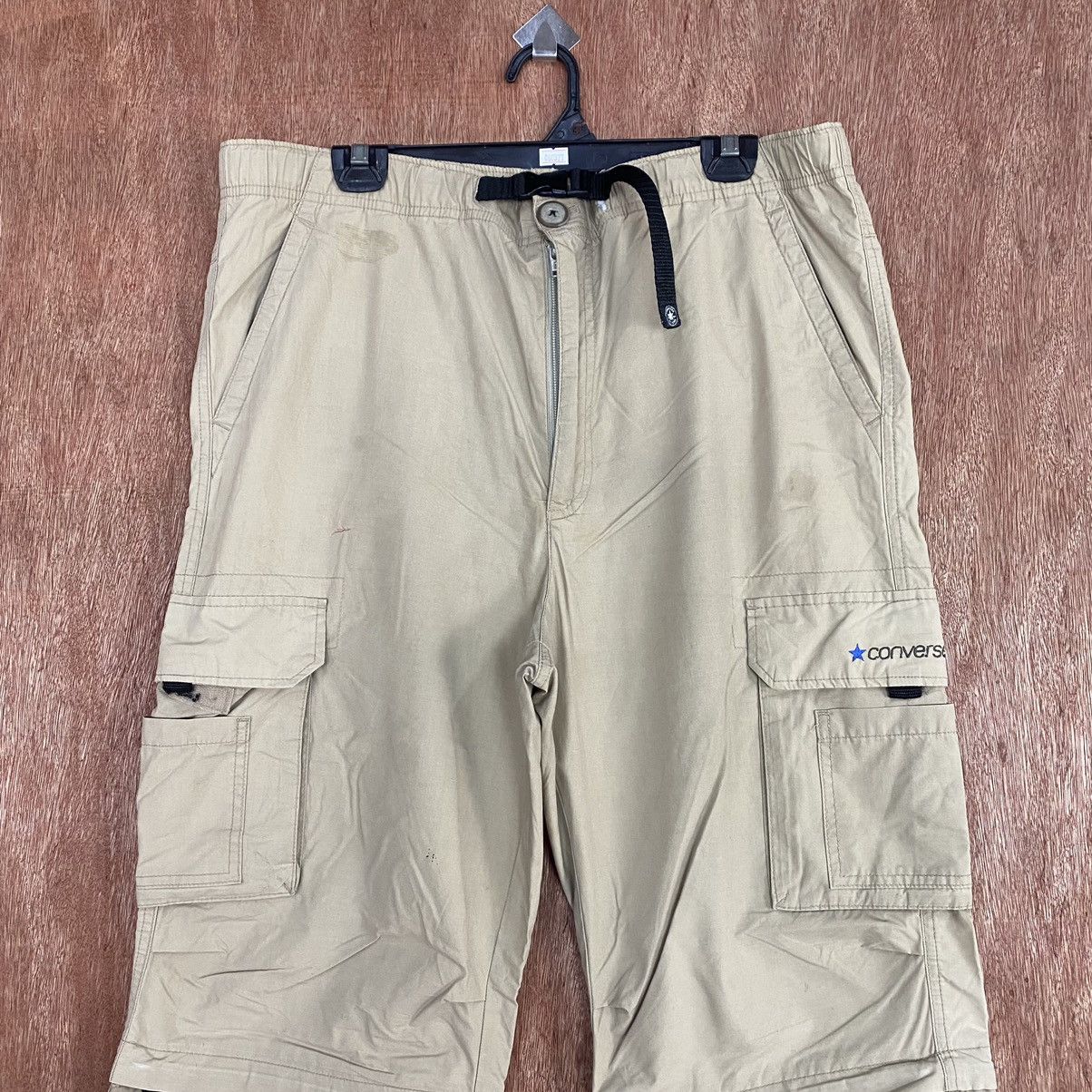 Converse Converse Brown hiking Multipocket Cargo Pants #c800 Size US 35 - 2 Thumbnail