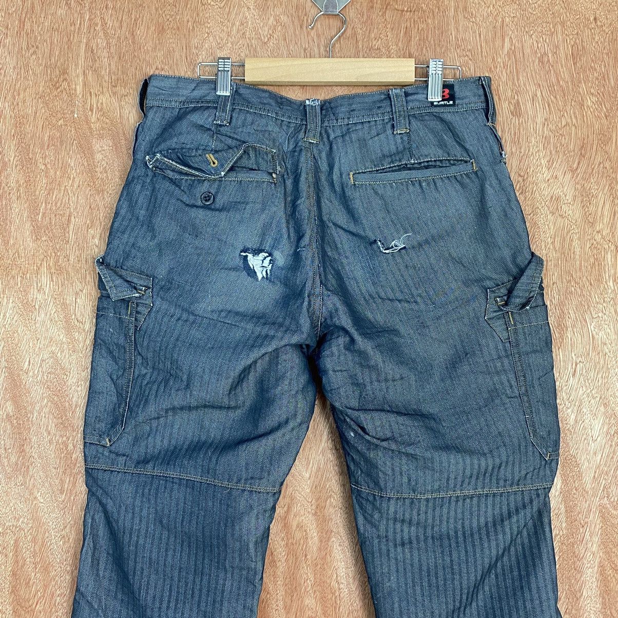 Japanese Brand Burtle Multipocket Tactical Cargo Pants #c775 Size US 31 - 12 Thumbnail