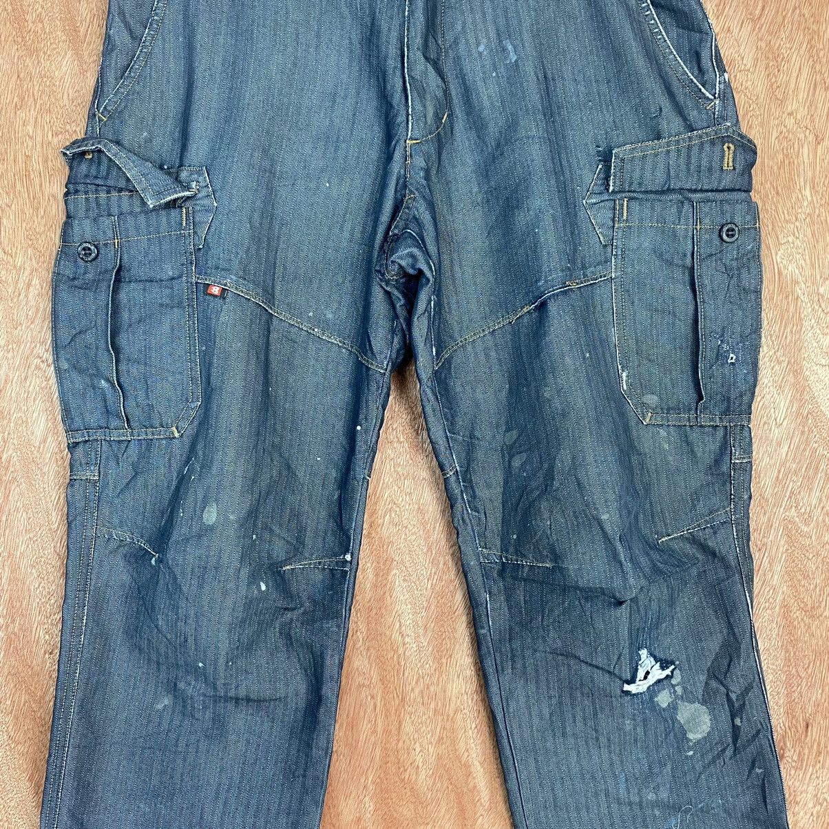 Japanese Brand Burtle Multipocket Tactical Cargo Pants #c775 Size US 31 - 4 Thumbnail
