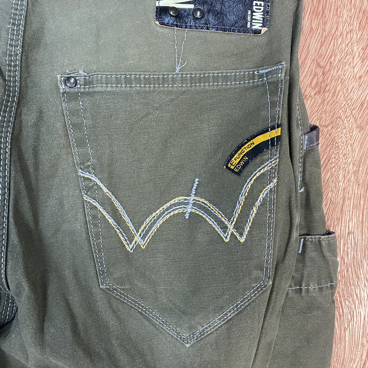 Edwin D Edwin Green utility twist Multipocket Cargo Pants #1946 Size US 30 / EU 46 - 14 Thumbnail