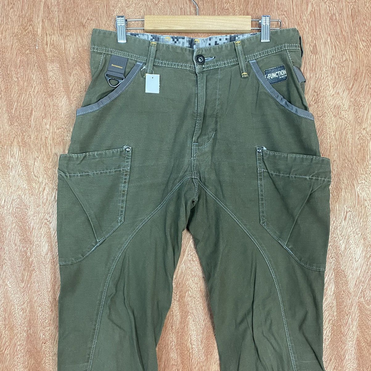 Edwin D Edwin Green utility twist Multipocket Cargo Pants #1946 Size US 30 / EU 46 - 2 Thumbnail