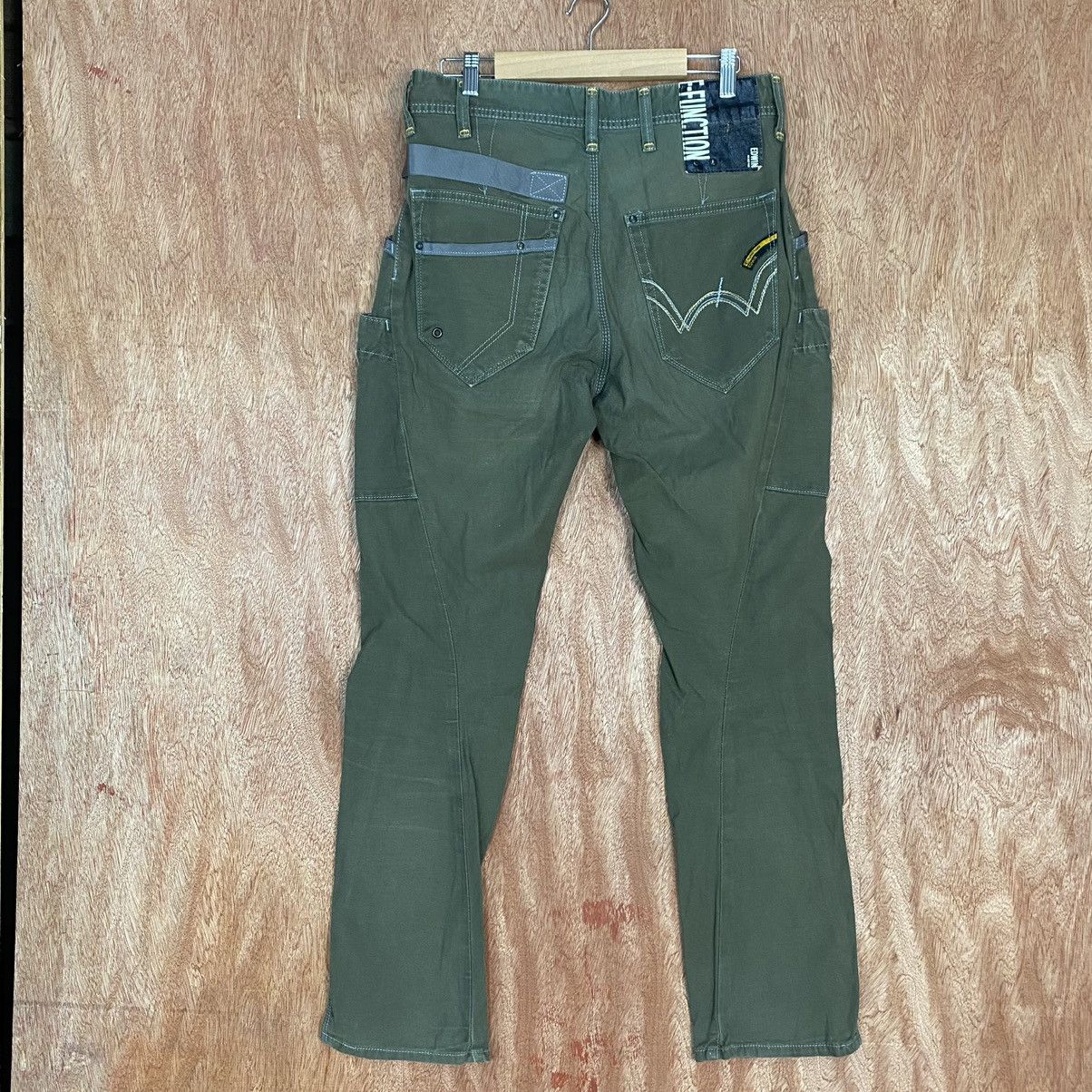 Edwin D Edwin Green utility twist Multipocket Cargo Pants #1946 Size US 30 / EU 46 - 11 Thumbnail