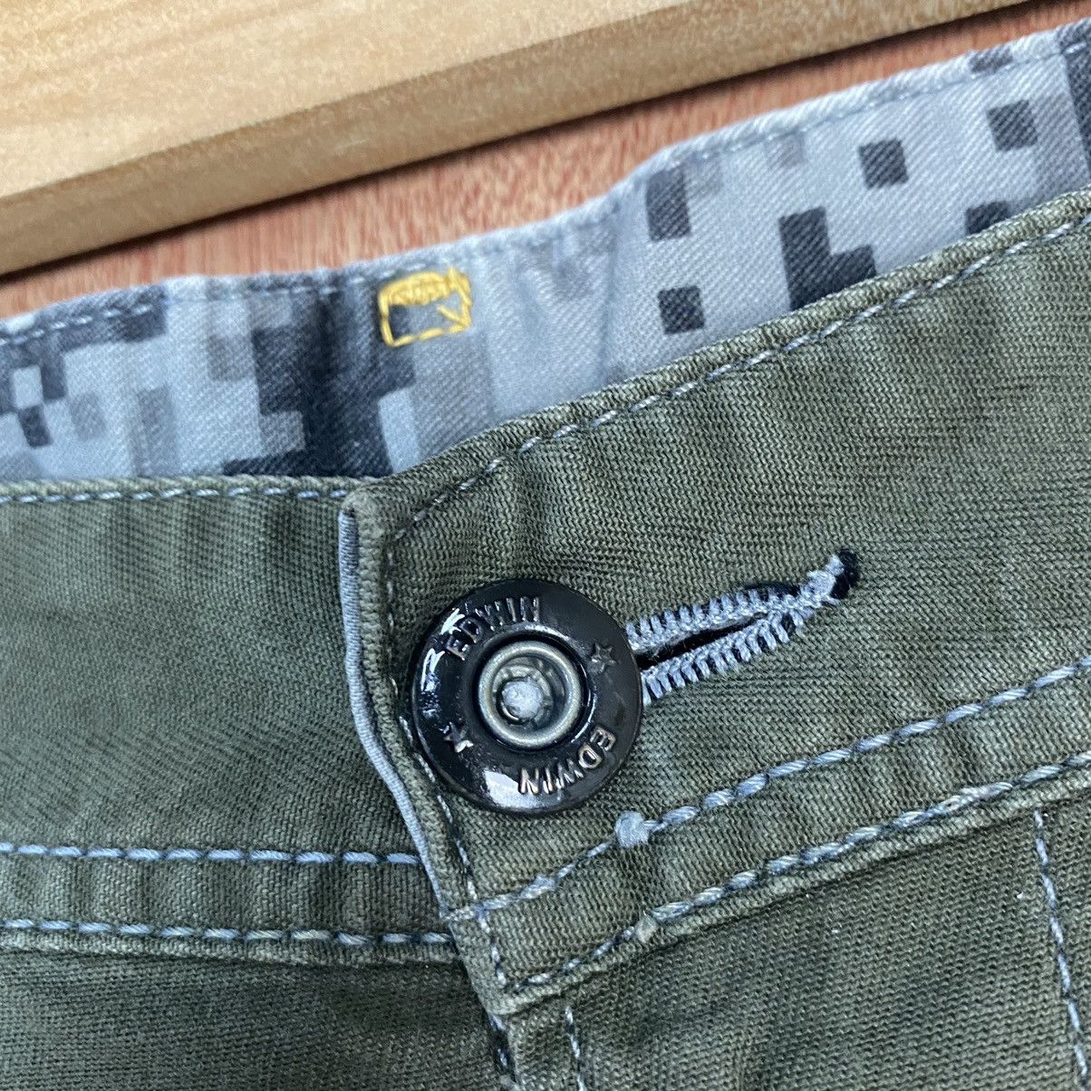 Edwin D Edwin Green utility twist Multipocket Cargo Pants #1946 Size US 30 / EU 46 - 7 Thumbnail