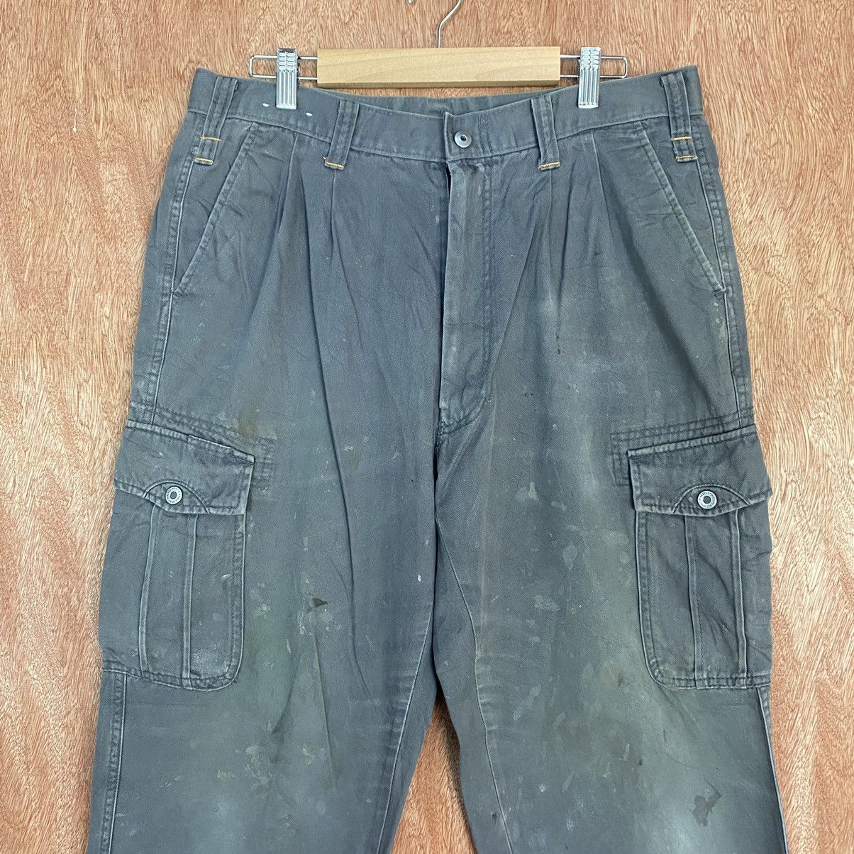 Japanese Brand Xebec Grey utility Multipocket Cargo Pants #c794 Size US 32 / EU 48 - 2 Thumbnail