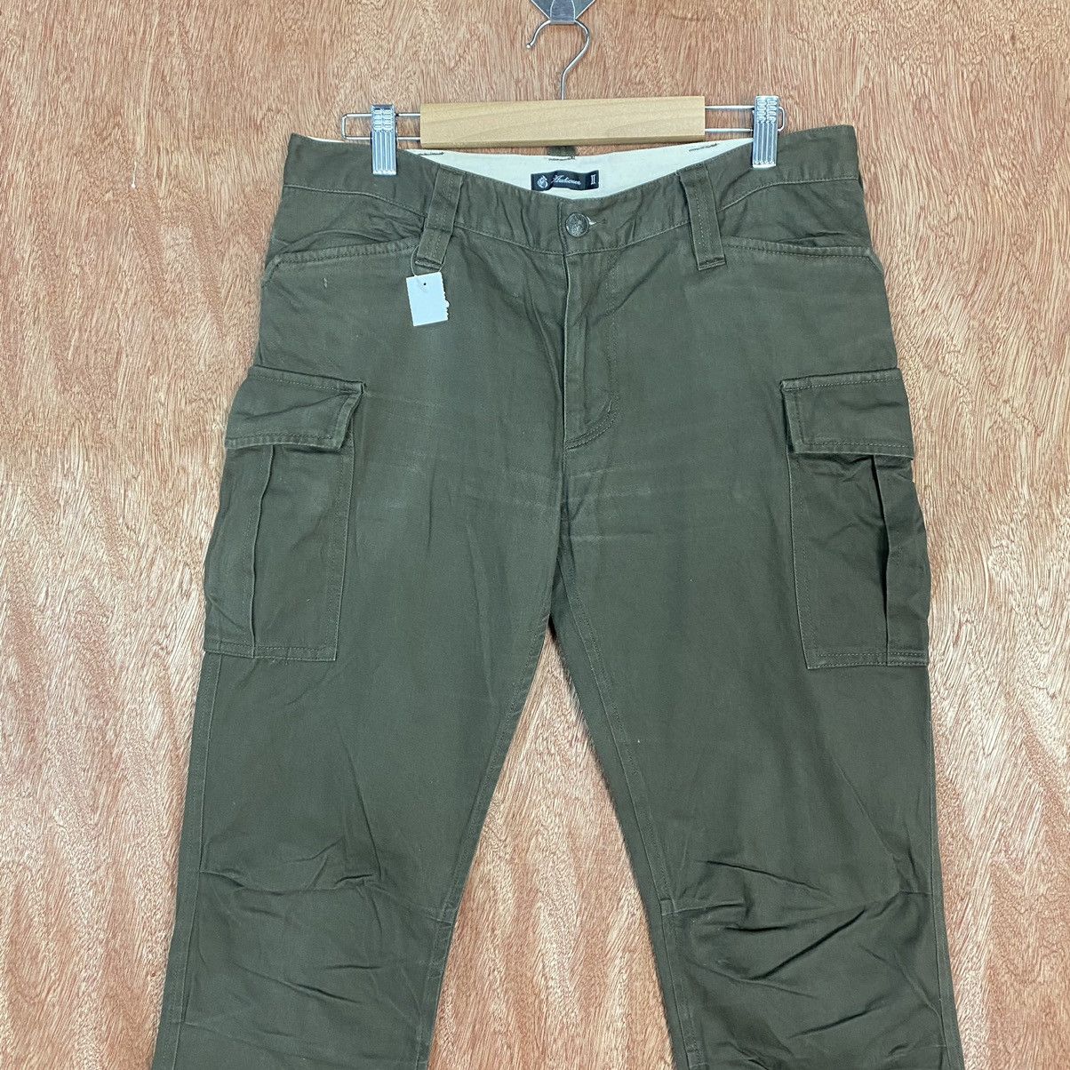 Japanese Brand D Audience Green utility Multipocket Cargo Pants #1951 Size US 32 / EU 48 - 2 Thumbnail