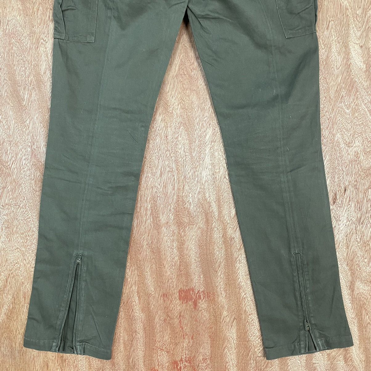 Japanese Brand D Audience Green utility Multipocket Cargo Pants #1951 Size US 32 / EU 48 - 11 Thumbnail