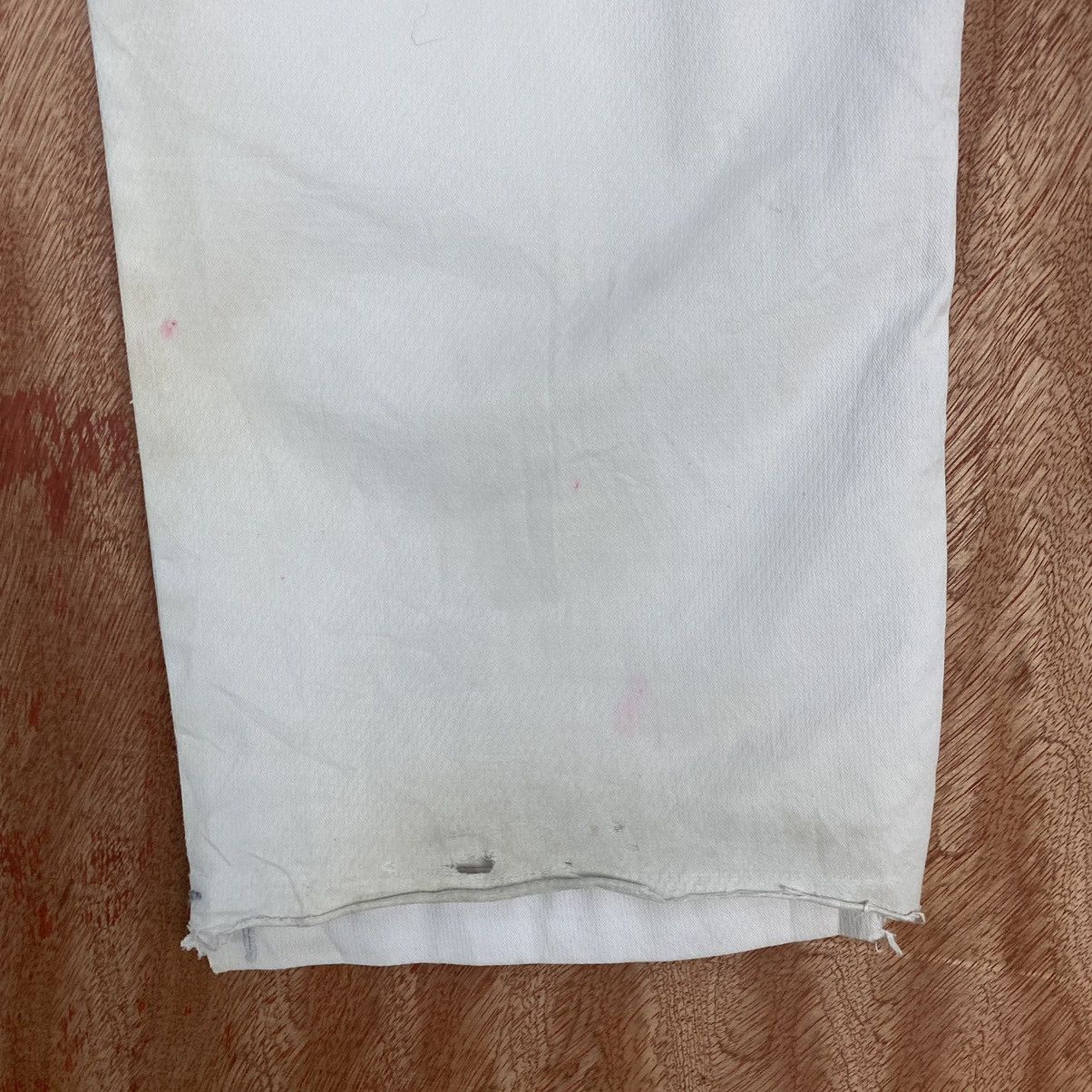 Japanese Brand Jawin White Multipocket Cargo Pants #c809 Size US 34 / EU 50 - 13 Thumbnail