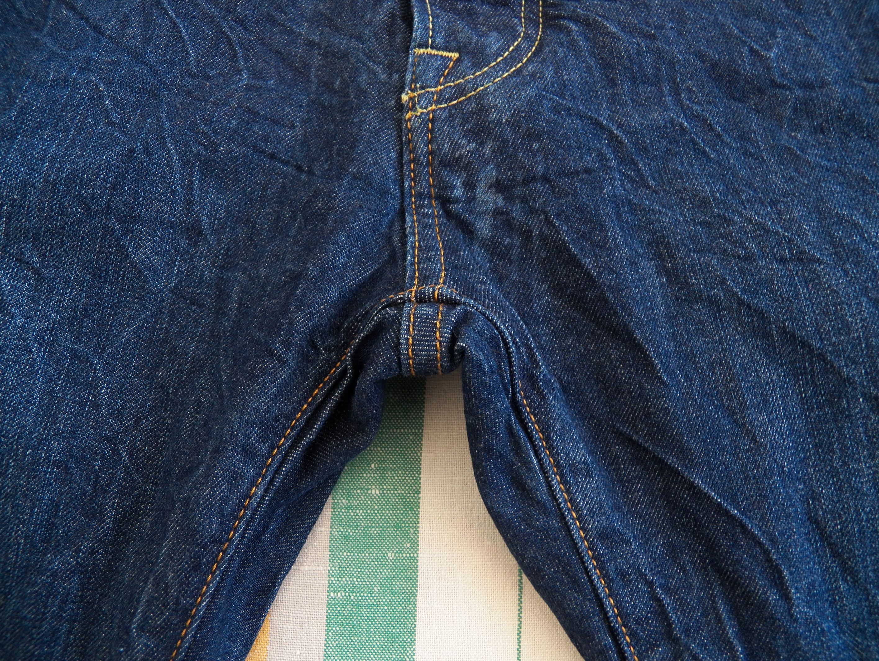 Marithe + Francois Girbaud MFG JEANS Sacre.G W29 L32 Blue straight tapered Size US 29 - 8 Thumbnail