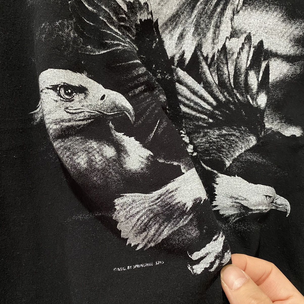 Vintage Vtg 2000s Eagle Academy Tee – Spring Hill Prep Style Size US XL / EU 56 / 4 - 3 Thumbnail