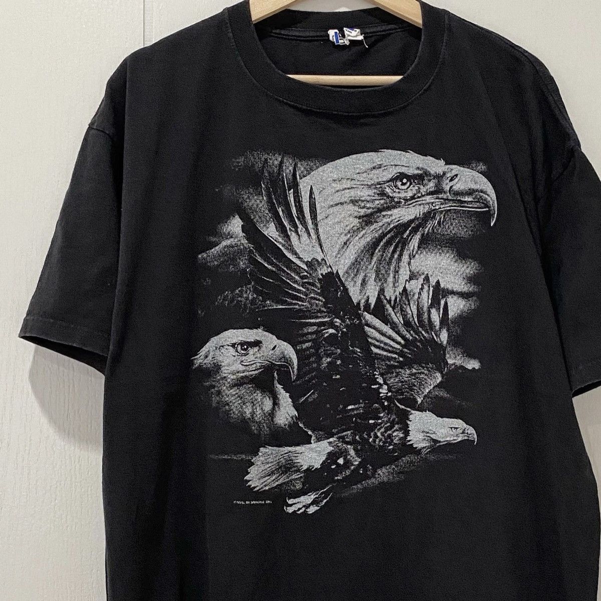 Vintage Vtg 2000s Eagle Academy Tee – Spring Hill Prep Style Size US XL / EU 56 / 4 - 2 Thumbnail