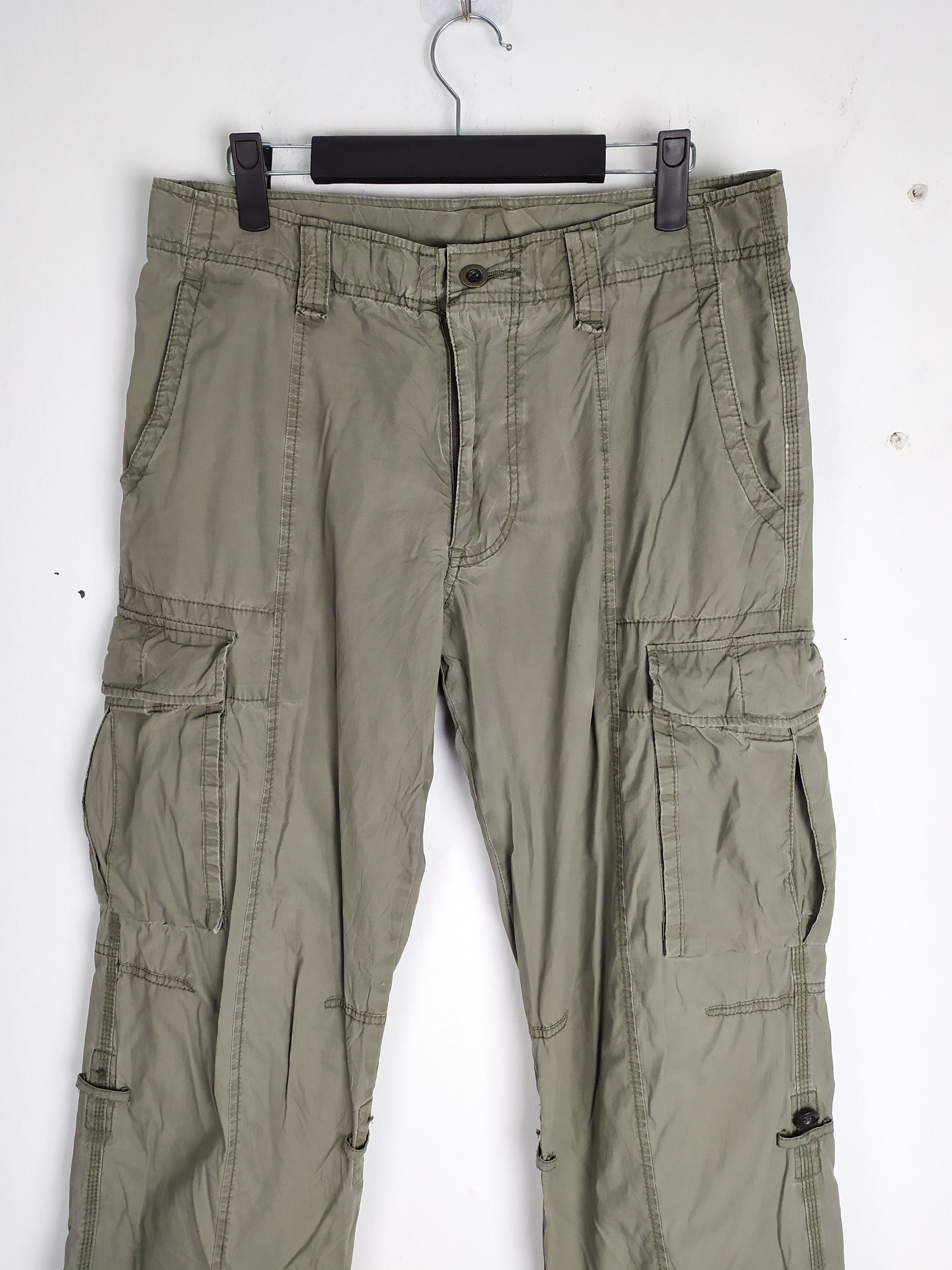 Japanese Brand JAPANESE BRAND CARGO PANTS MULTIPOCKET TACTICAL Size US 32 / EU 48 - 2 Thumbnail