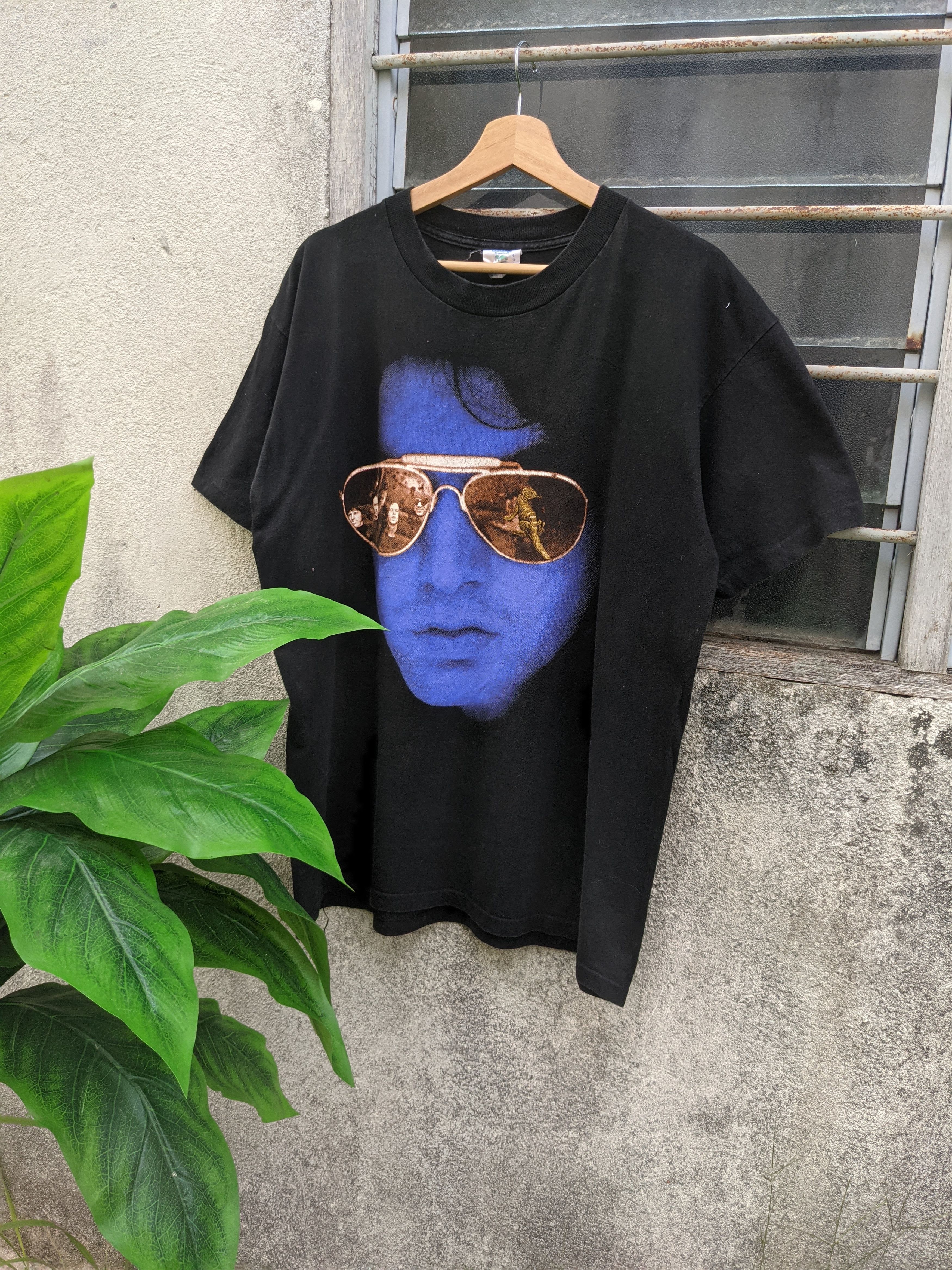 Band Tees Vintage 90' Jim Morrison Lizard King Tshirt Size US L / EU 52-54 / 3 - 1 Thumbnail