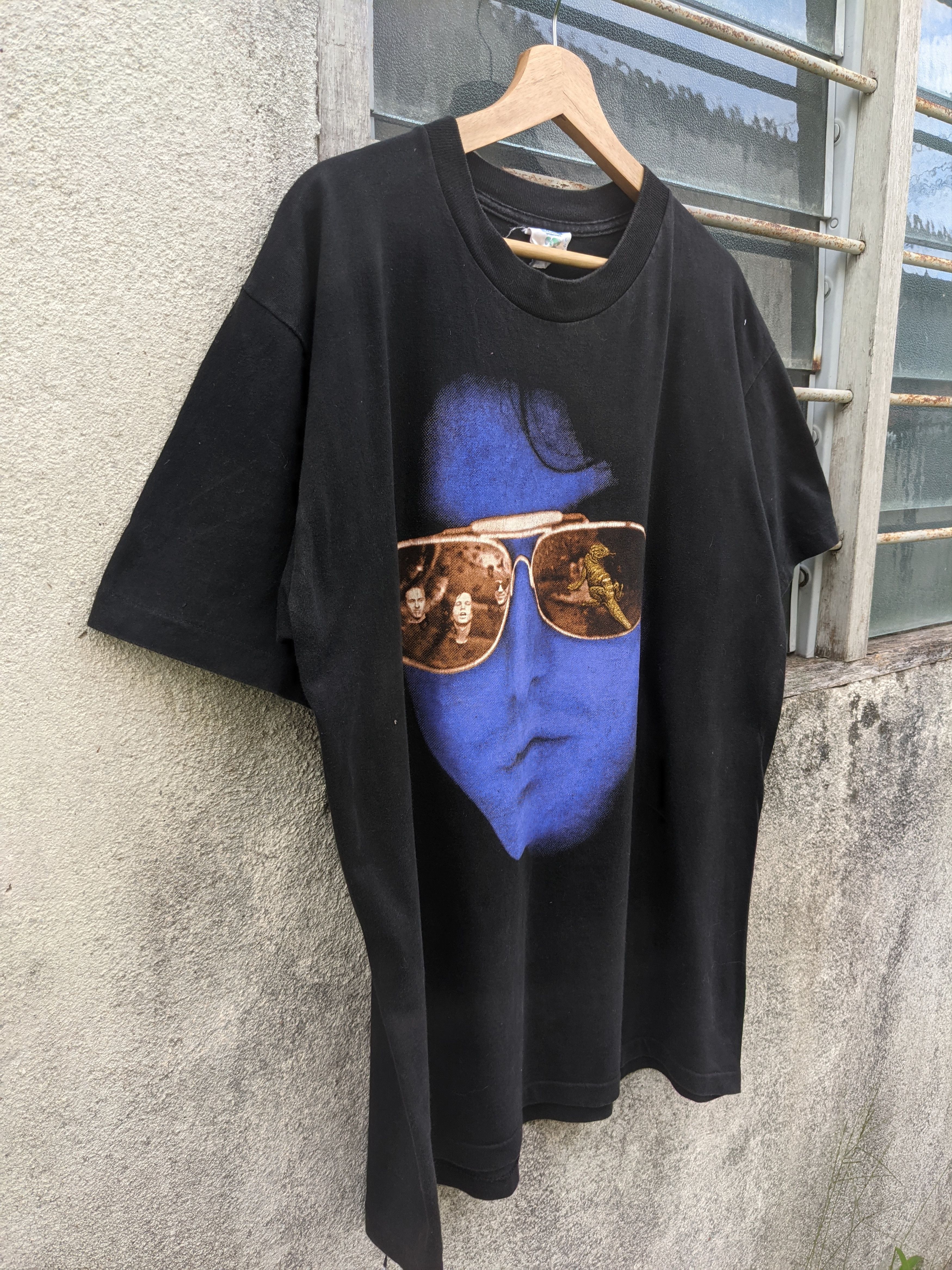 Band Tees Vintage 90' Jim Morrison Lizard King Tshirt Size US L / EU 52-54 / 3 - 4 Thumbnail
