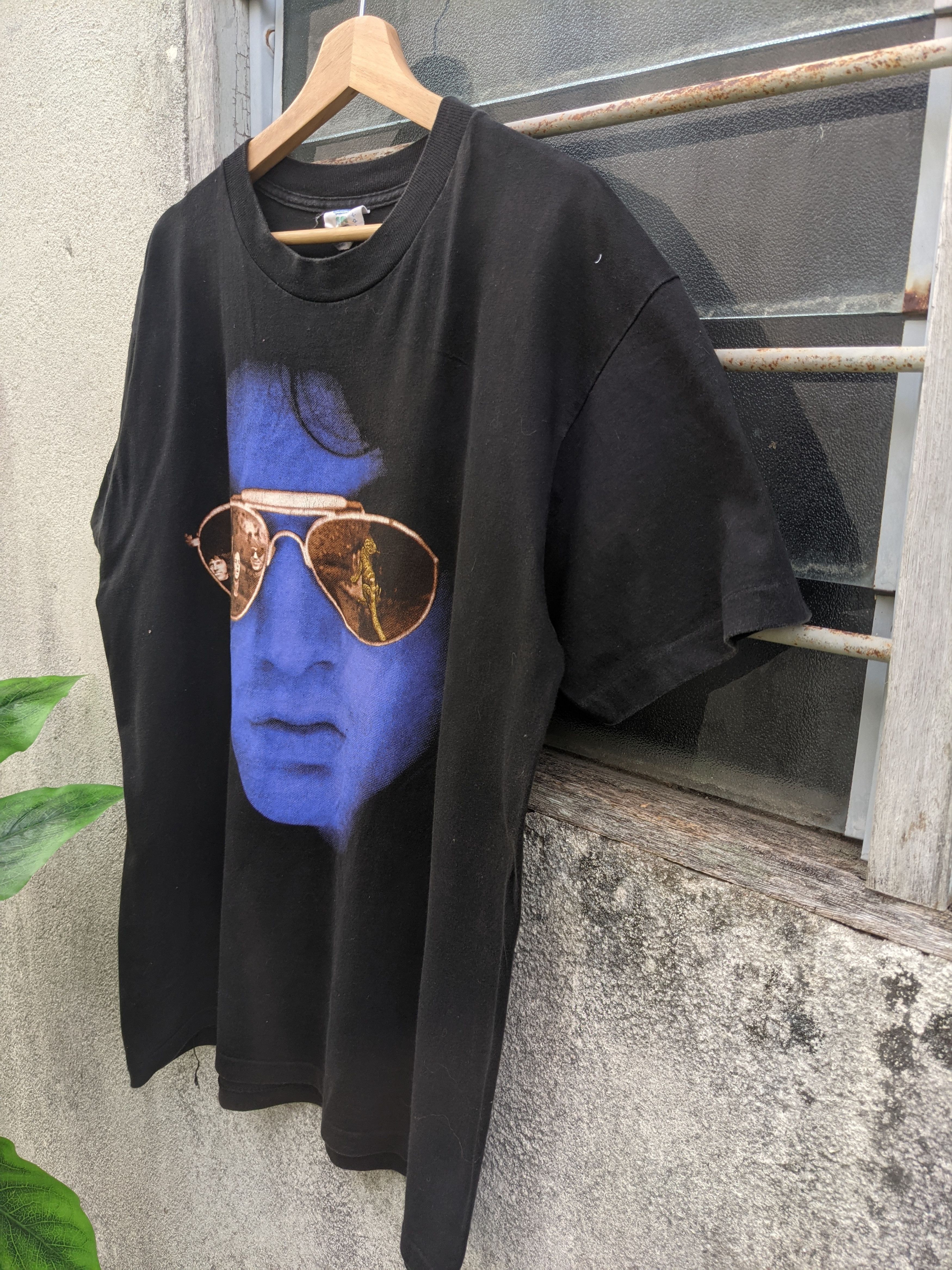 Band Tees Vintage 90' Jim Morrison Lizard King Tshirt Size US L / EU 52-54 / 3 - 3 Thumbnail