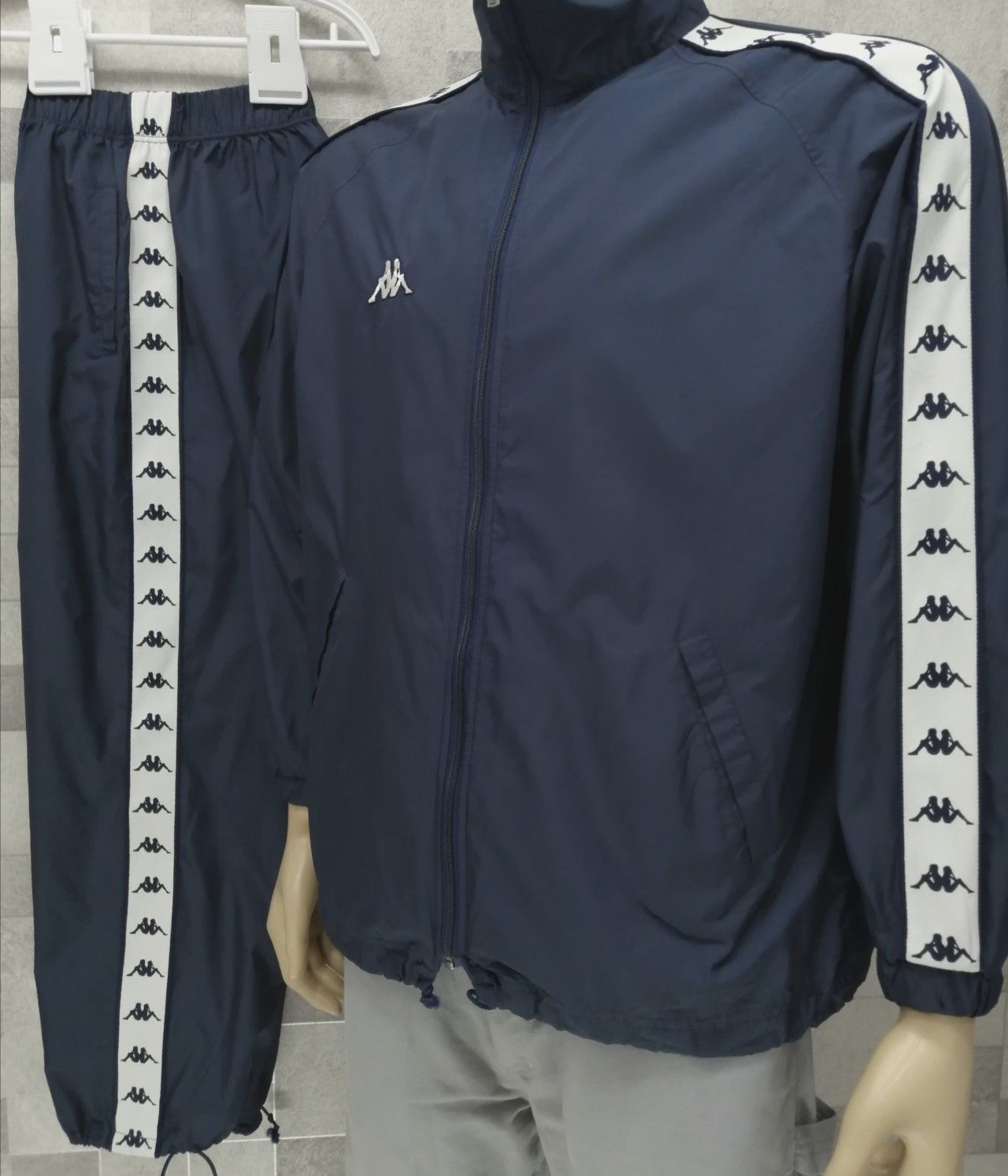 Kappa Rapper 90's KAPPA Side Tape Windreaker Set Size US M / EU 48-50 / 2 - 4 Thumbnail