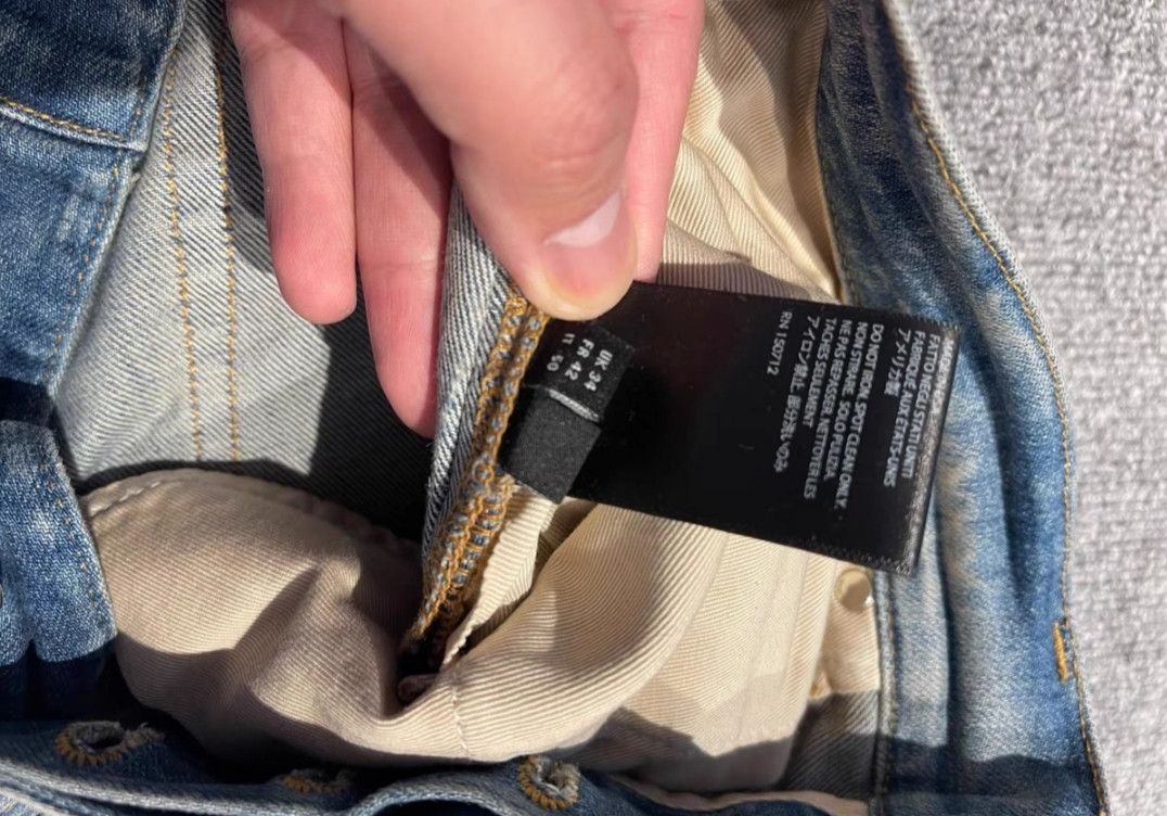 Amiri AMIRI Leopard DMGD Jean Size US 34 / EU 50 - 6 Thumbnail
